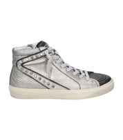 Botines deportivos para mujer SKYDIVA YASS en color gris y plata, vista lateral derecha