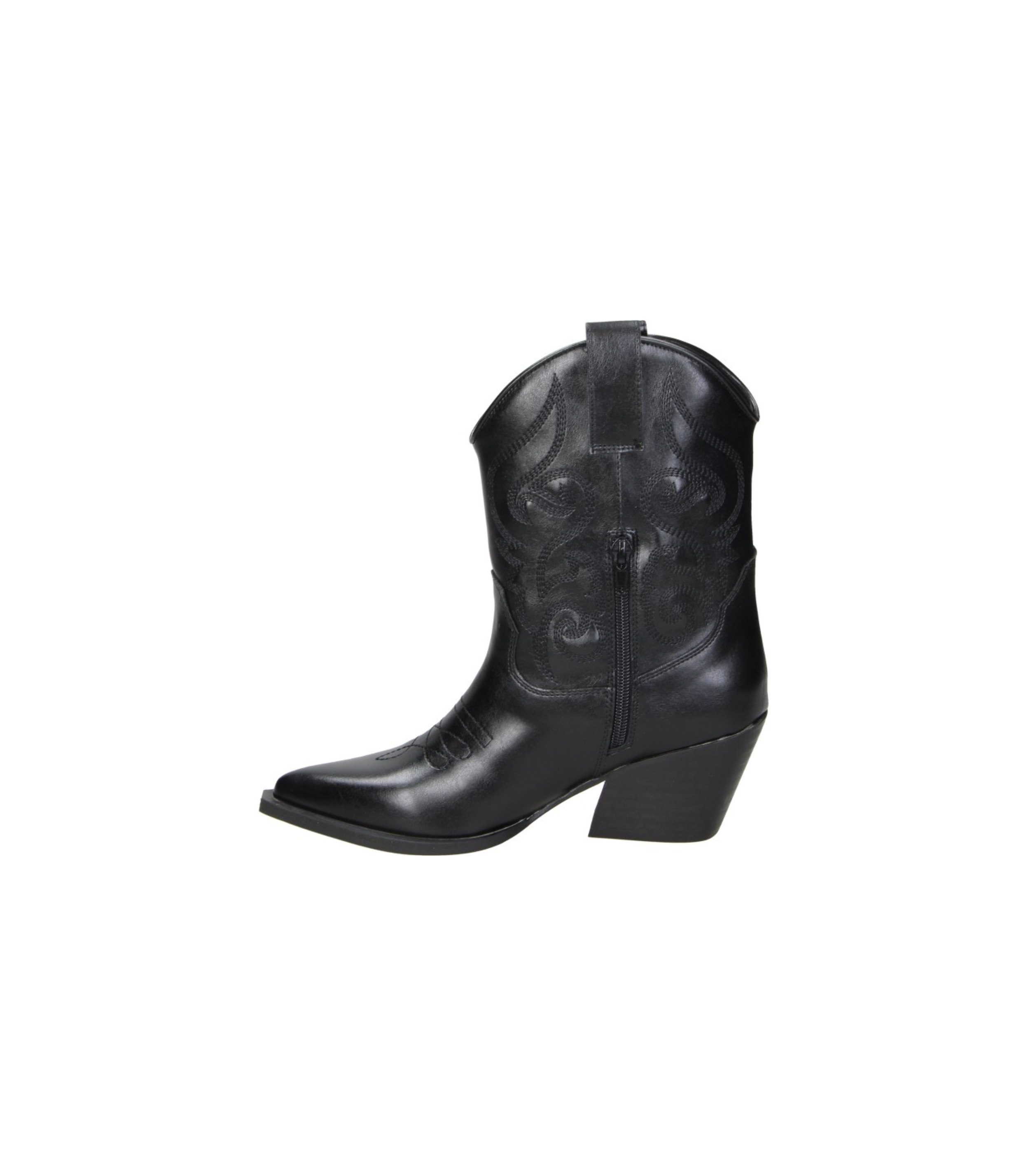 Botines cowboy con tacón Skydiva CUTIE negros para mujer