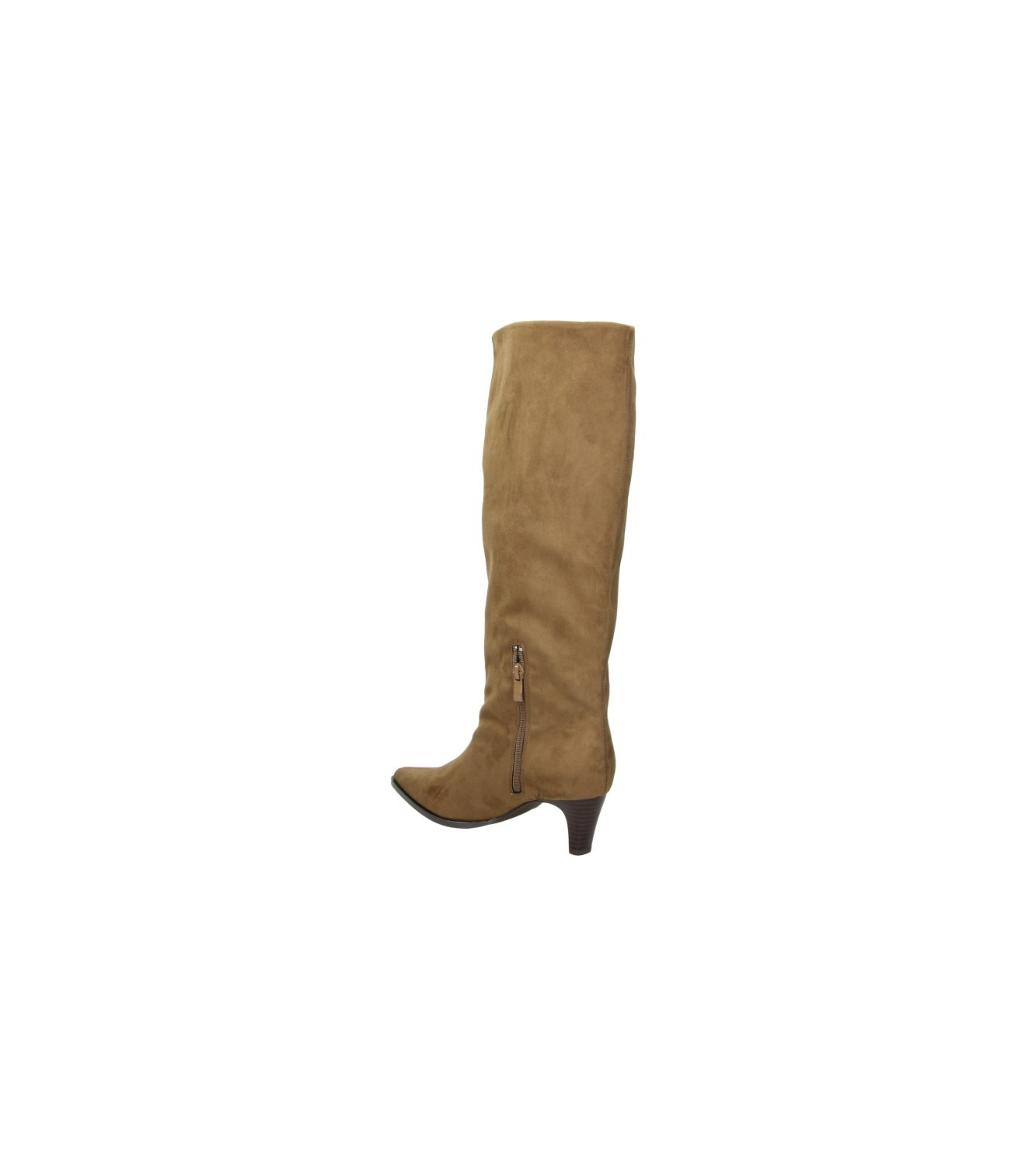 Botas altas de tacón Skydiva WILD en camel para mujer