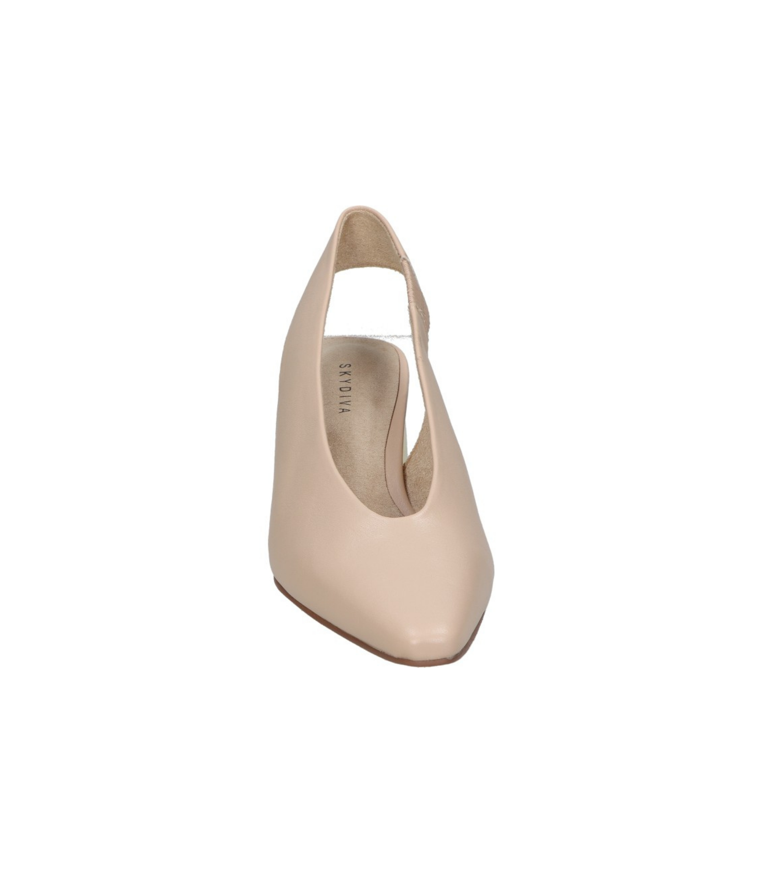 Zapatos con tacón para mujer SKYDIVA RANDOM en color beige