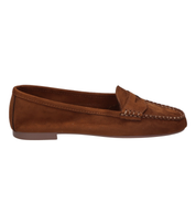 Mocasines para mujer SKYDIVA NPC en color marrón, vista lateral derecha