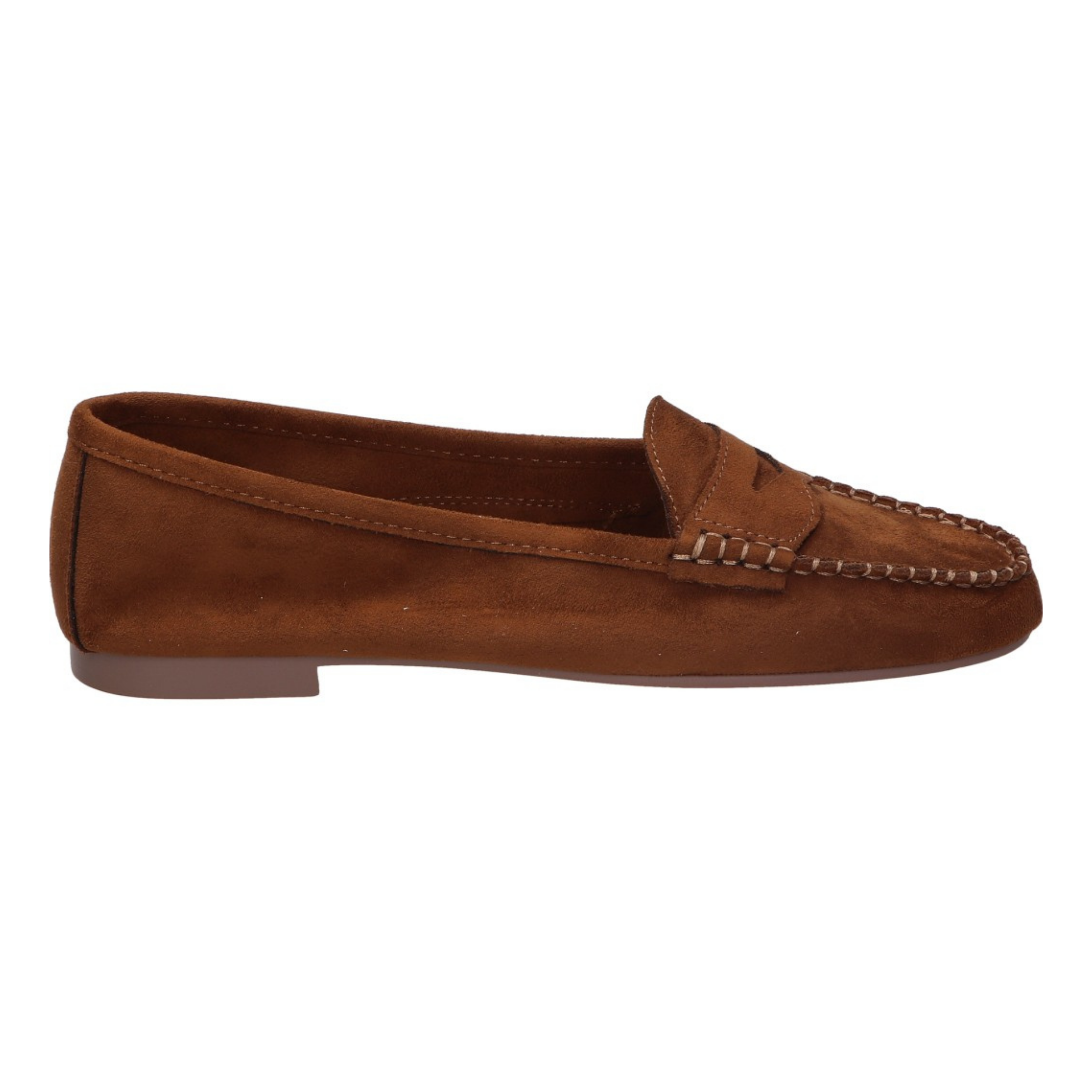 Mocasines para mujer SKYDIVA NPC en color marrón, vista lateral derecha