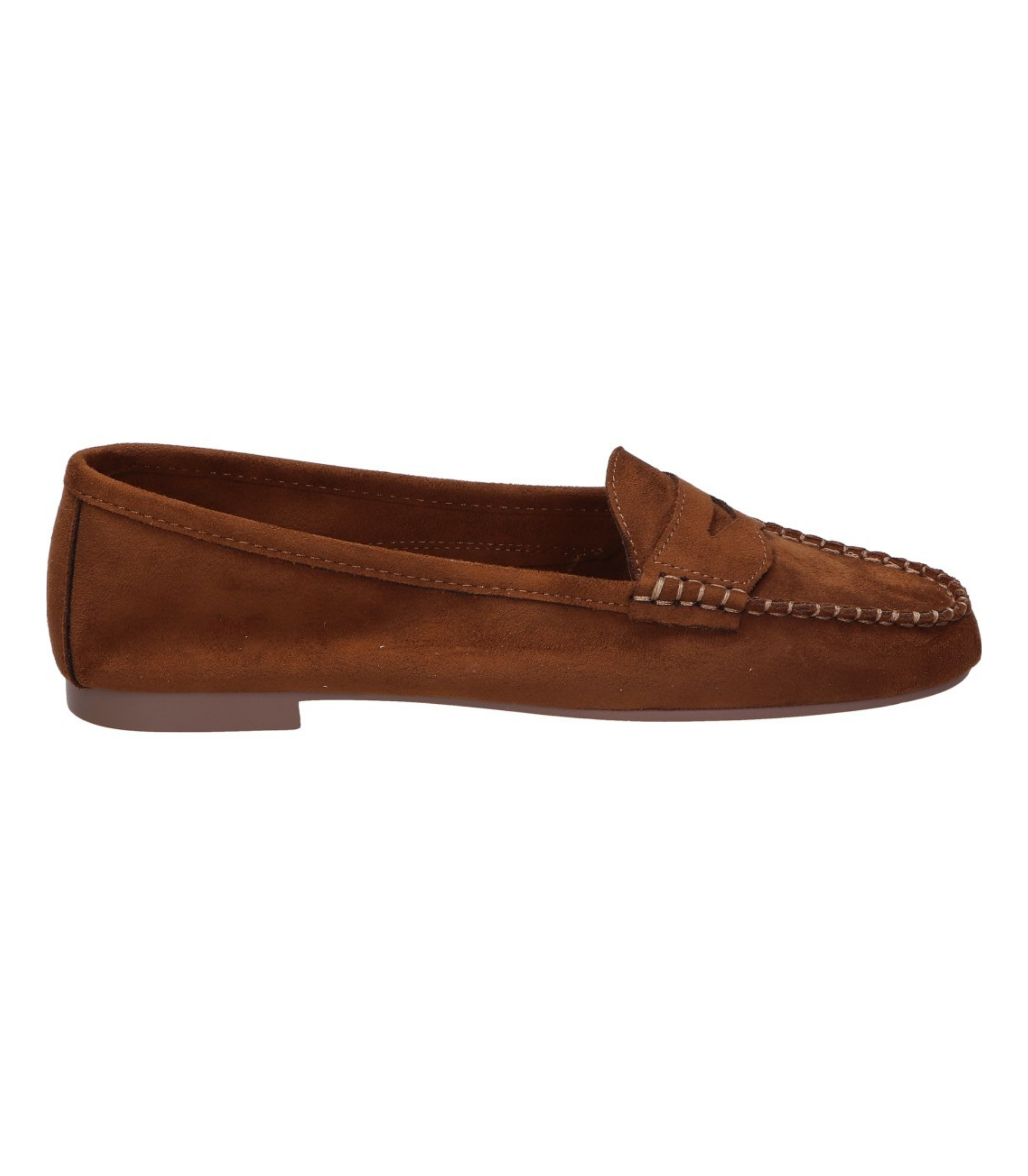 Mocasines para mujer SKYDIVA NPC en color marrón, vista lateral derecha