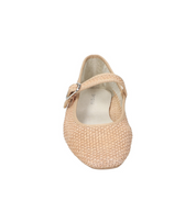 Merceditas planas para mujer SKYDIVA ICONIC en color beige, vista frontal