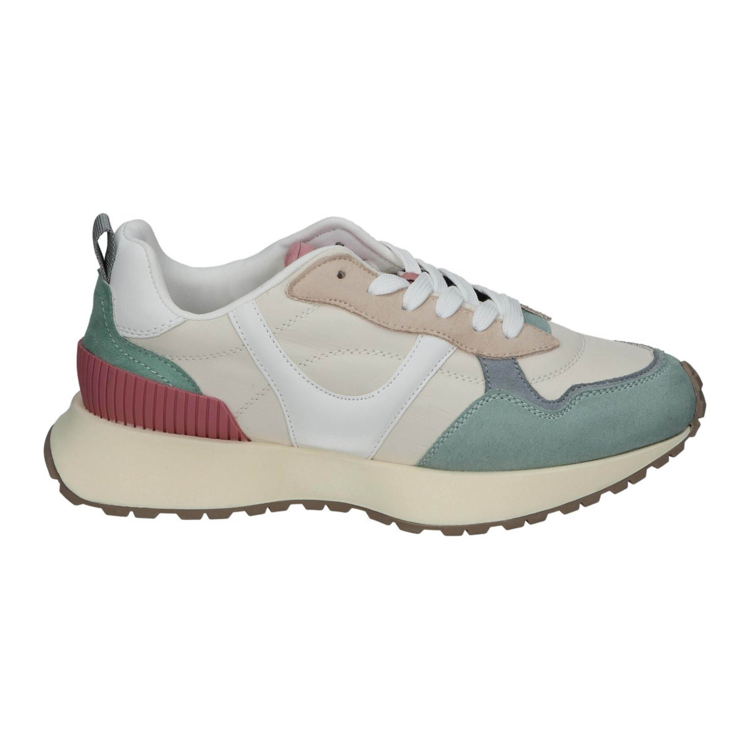 Deportivas planas para mujer SKYDIVA FACTS en multicolor, vista lateral derecha