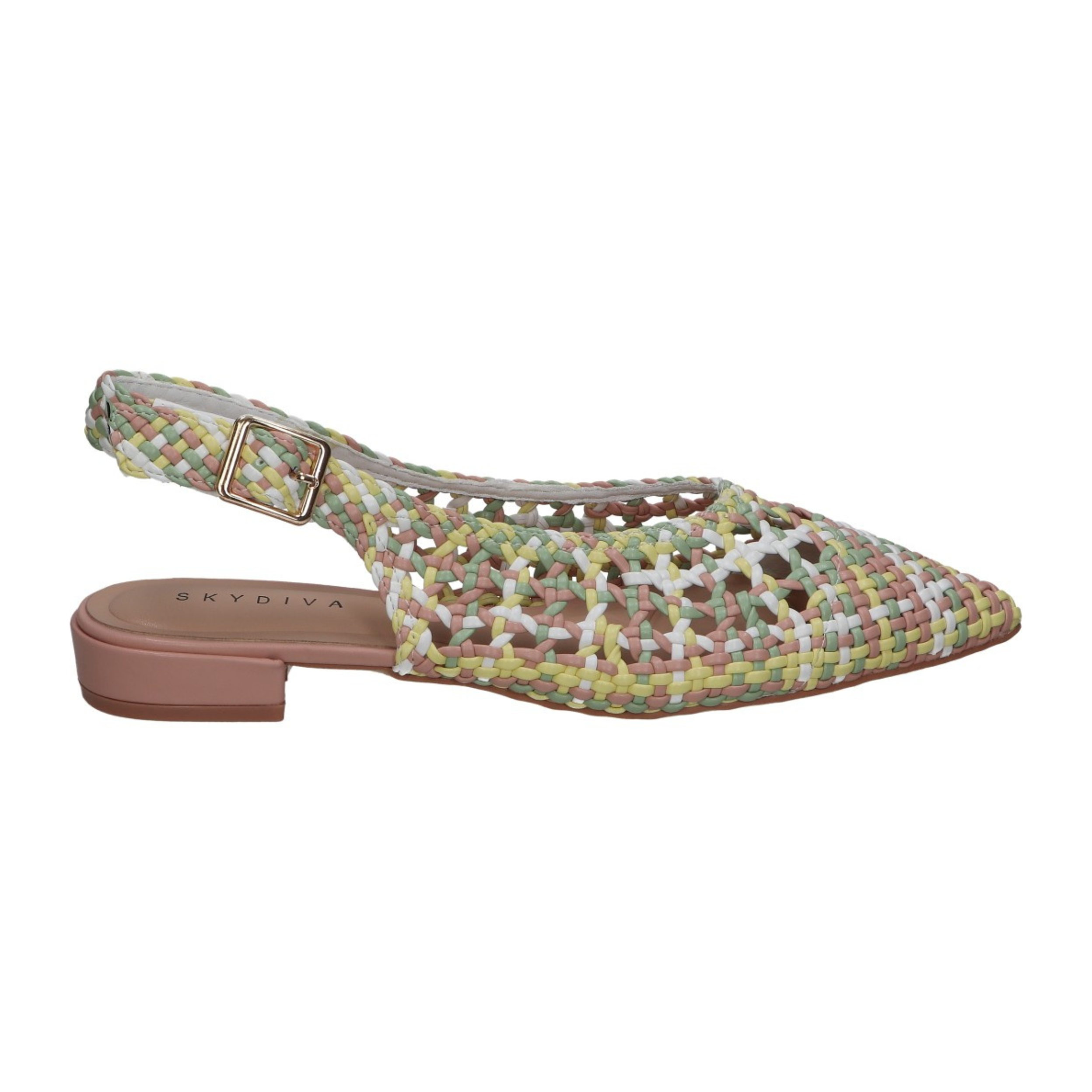 Zapatos planos para mujer SKYDIVA BEEF en multicolor, vista lateral