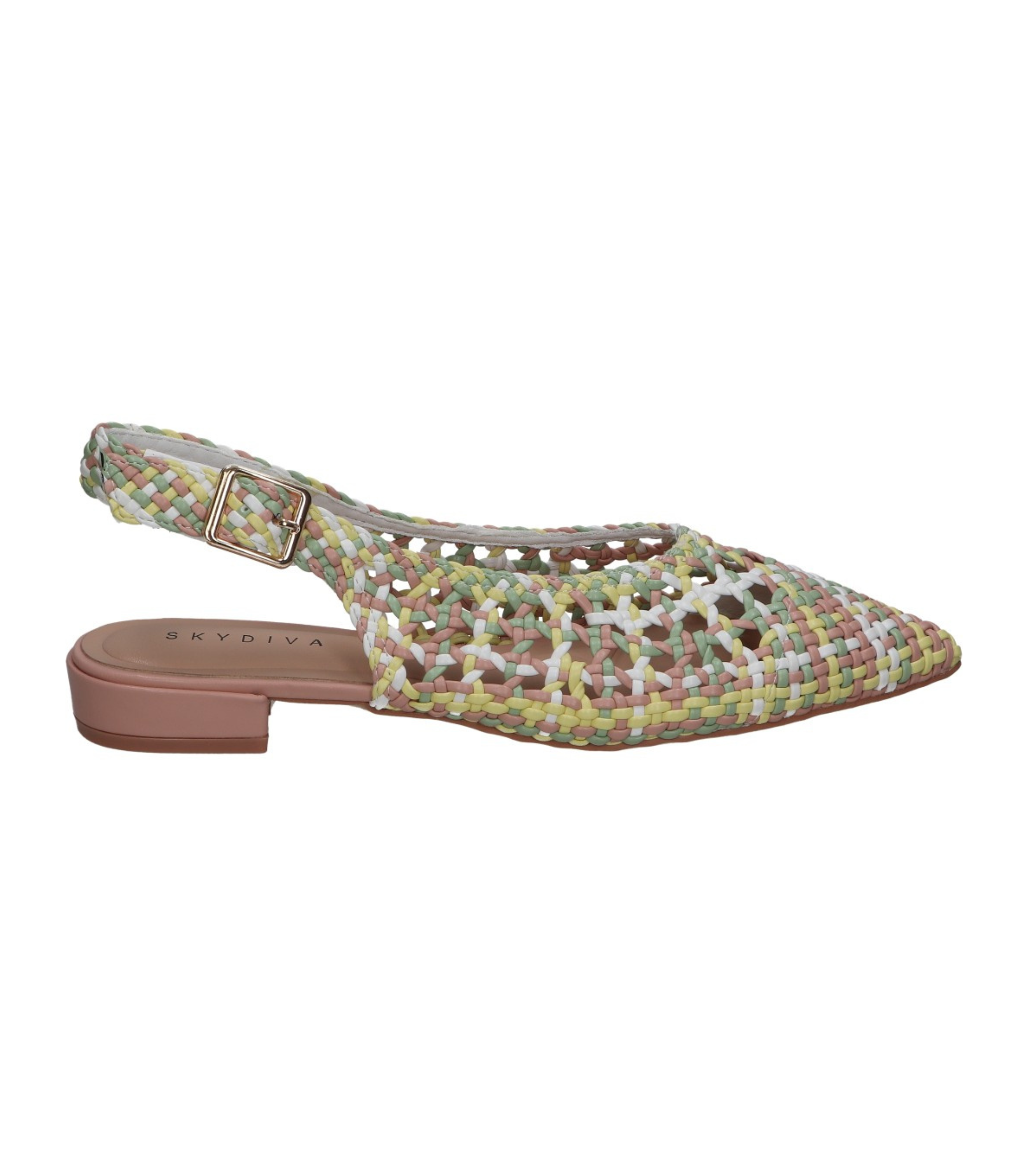 Zapatos planos para mujer SKYDIVA BEEF en multicolor, vista lateral