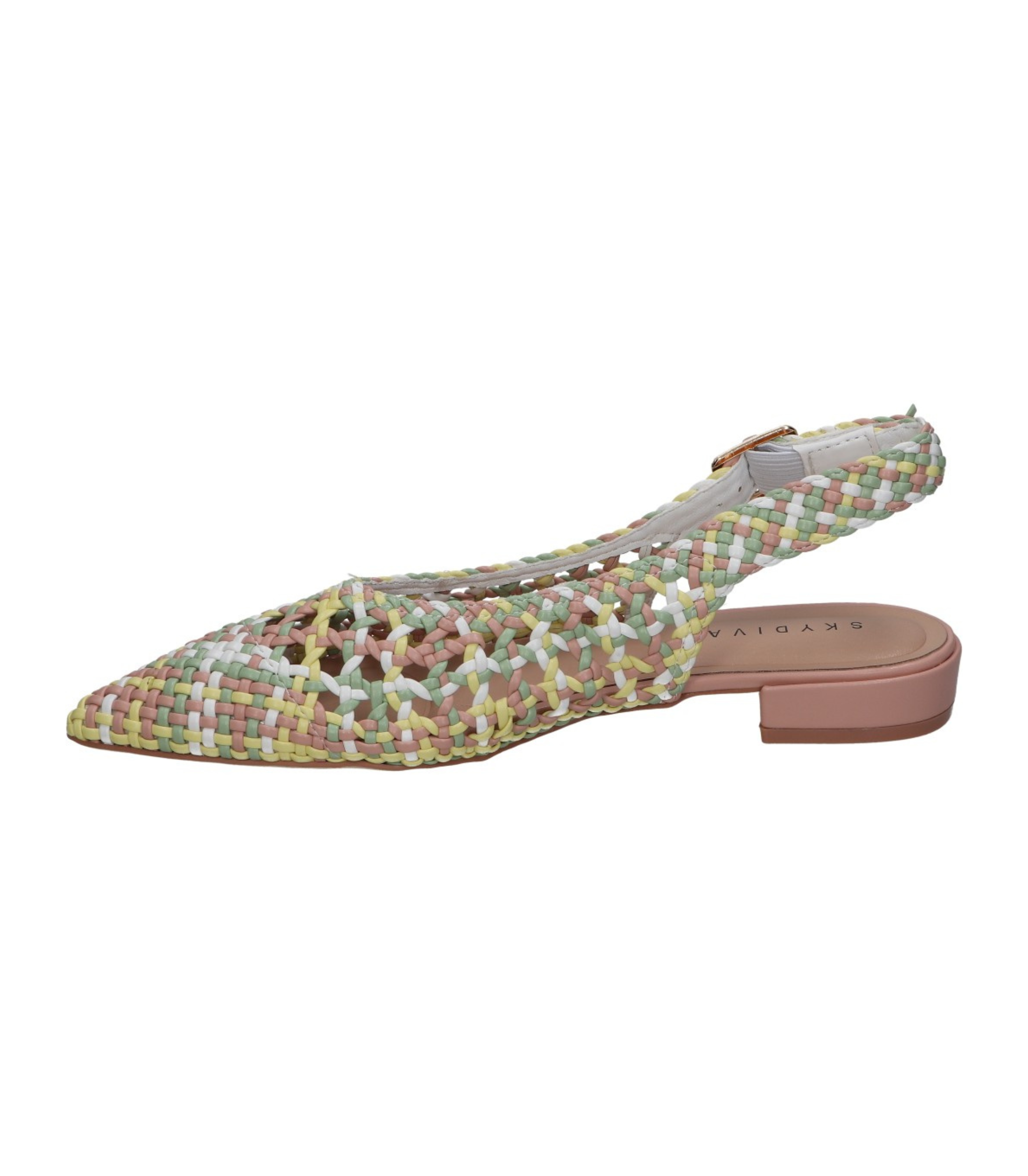 Zapatos planos para mujer SKYDIVA BEEF en multicolor, vista lateral derecha