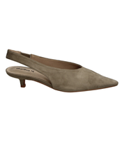 Zapato Destalonado de Tacón SKYDIVA DIVI en Color TAUPE para Mujer