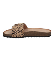 Sandalias planas para mujer SKYDIVA ME-RENTS con estampado de leopardo