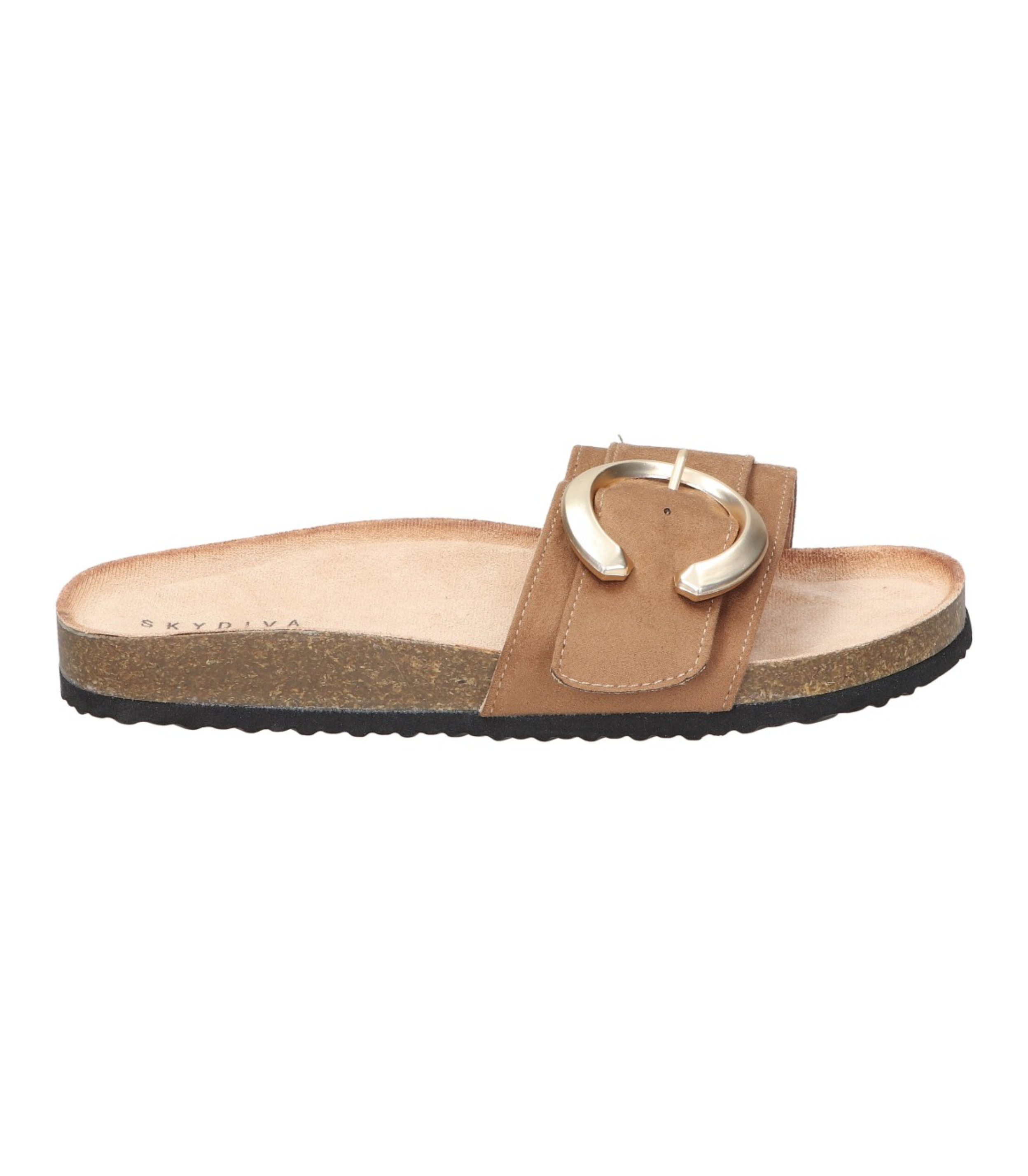 Sandalias planas para mujer SKYDIVA ME-RENTS en color marrón