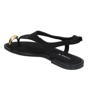 Sandalia de Dedo SKYDIVA A Gusto en Color Negro para Mujer