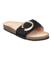Sandalias planas para mujer SKYDIVA ME-RENTS en color negro