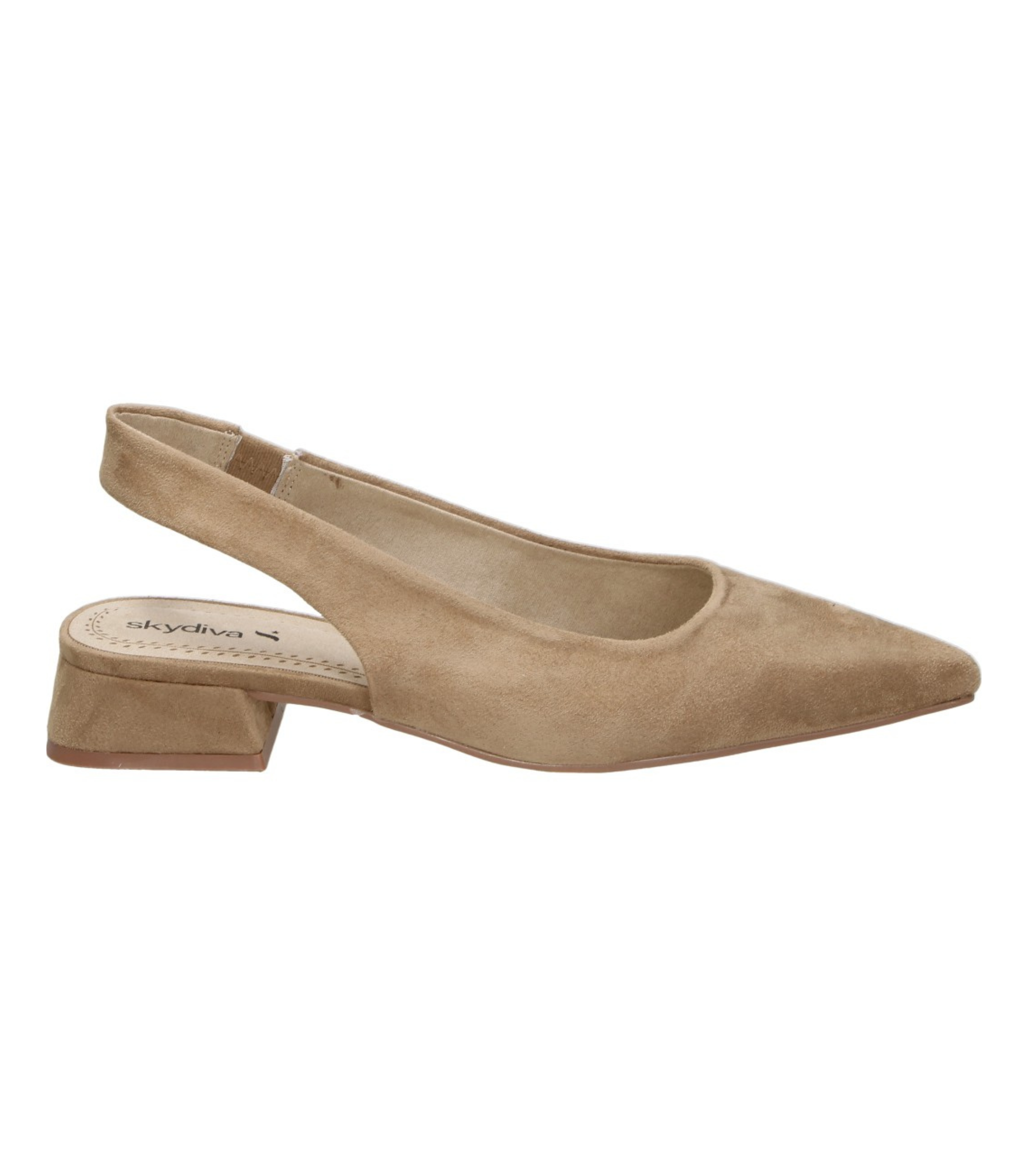 Zapato de Tacón SKYDIVA REAL en Color Marrón para Mujer