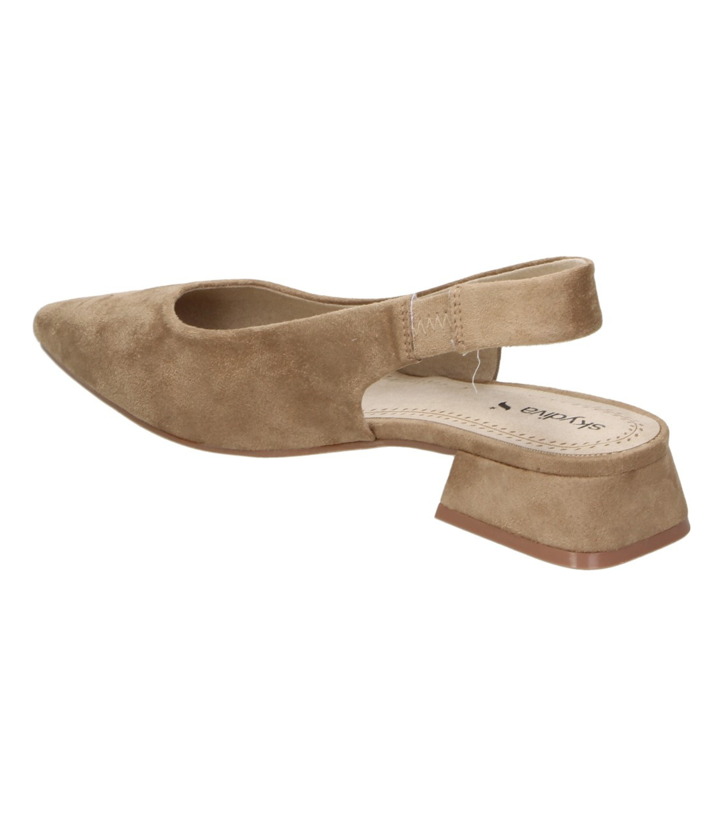 Zapato de Tacón SKYDIVA REAL en Color Marrón para Mujer