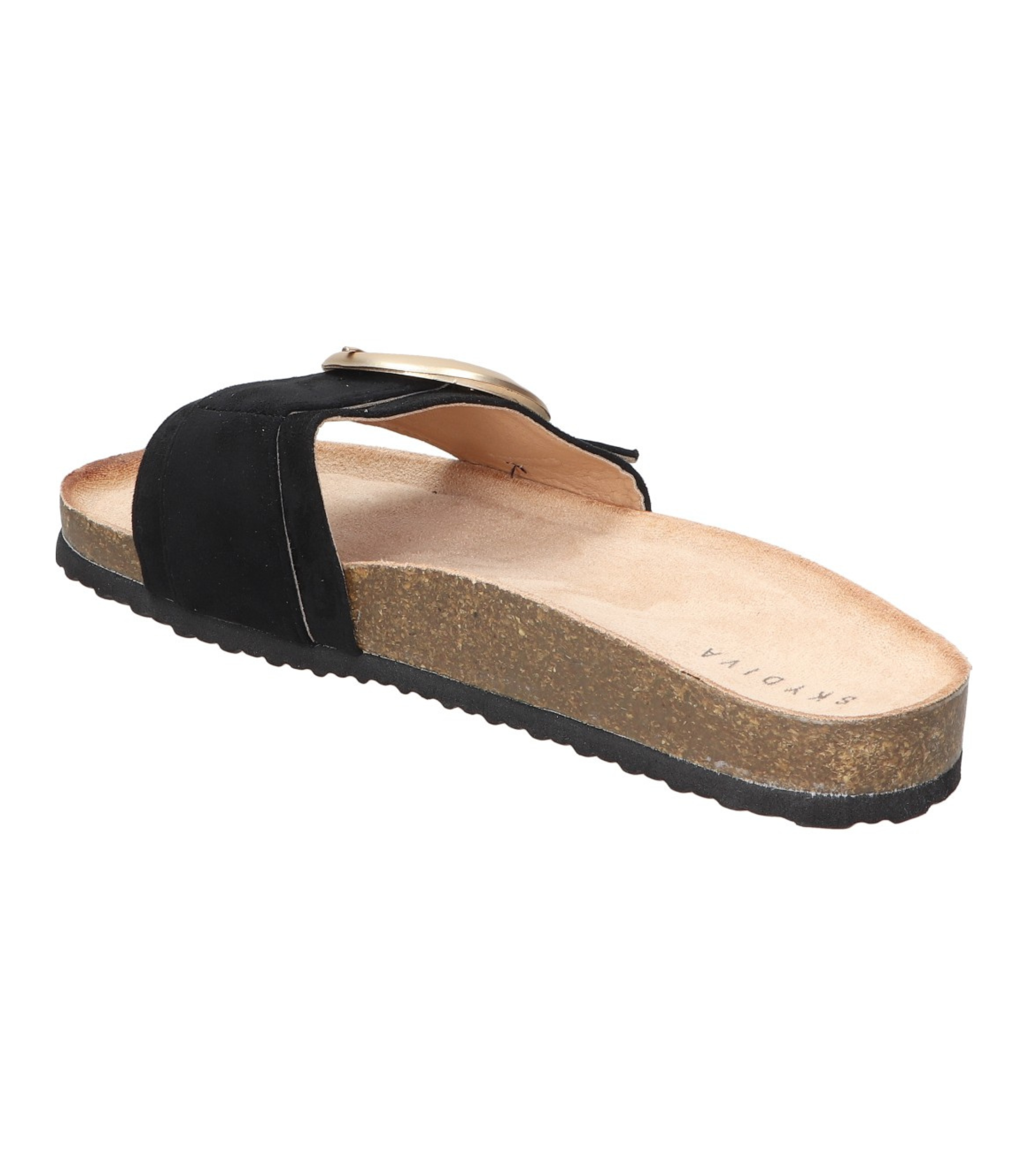 Sandalias planas para mujer SKYDIVA ME-RENTS en color negro