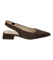 Zapato de Tacón bajo elegante SKYDIVA REAL en Color Café para Mujer