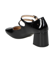 Zapatos de tacón Mary Jane Skydiva Rizz negros de charol