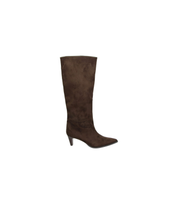 Botas altas de tacón Skydiva WILD en marrón chocolate para mujer