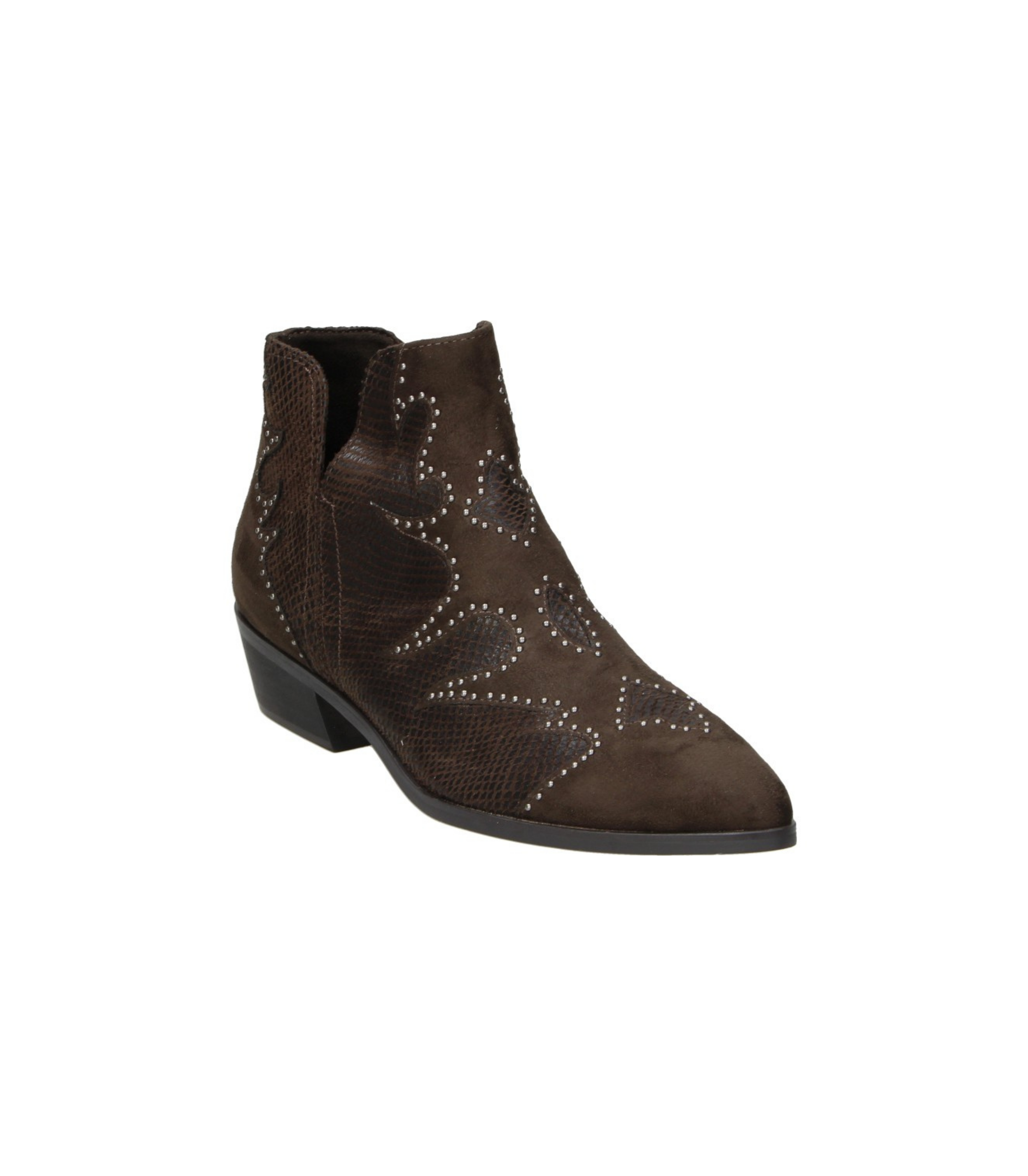 Botines Cowboy SKYDIVA Glow para Mujer Color Marrón Café