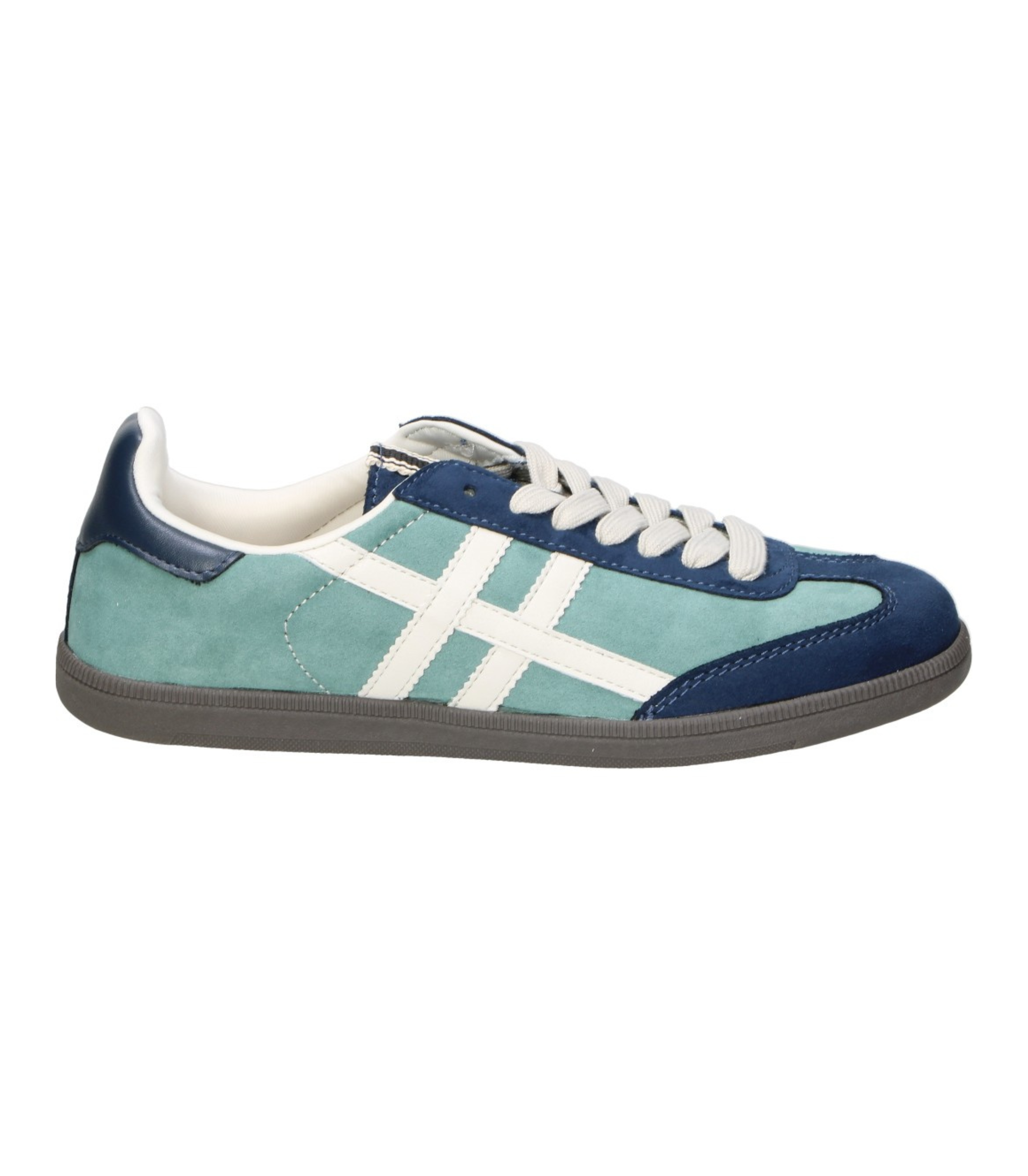 Zapatillas casual Skydiva Slay en color verde y azul marino