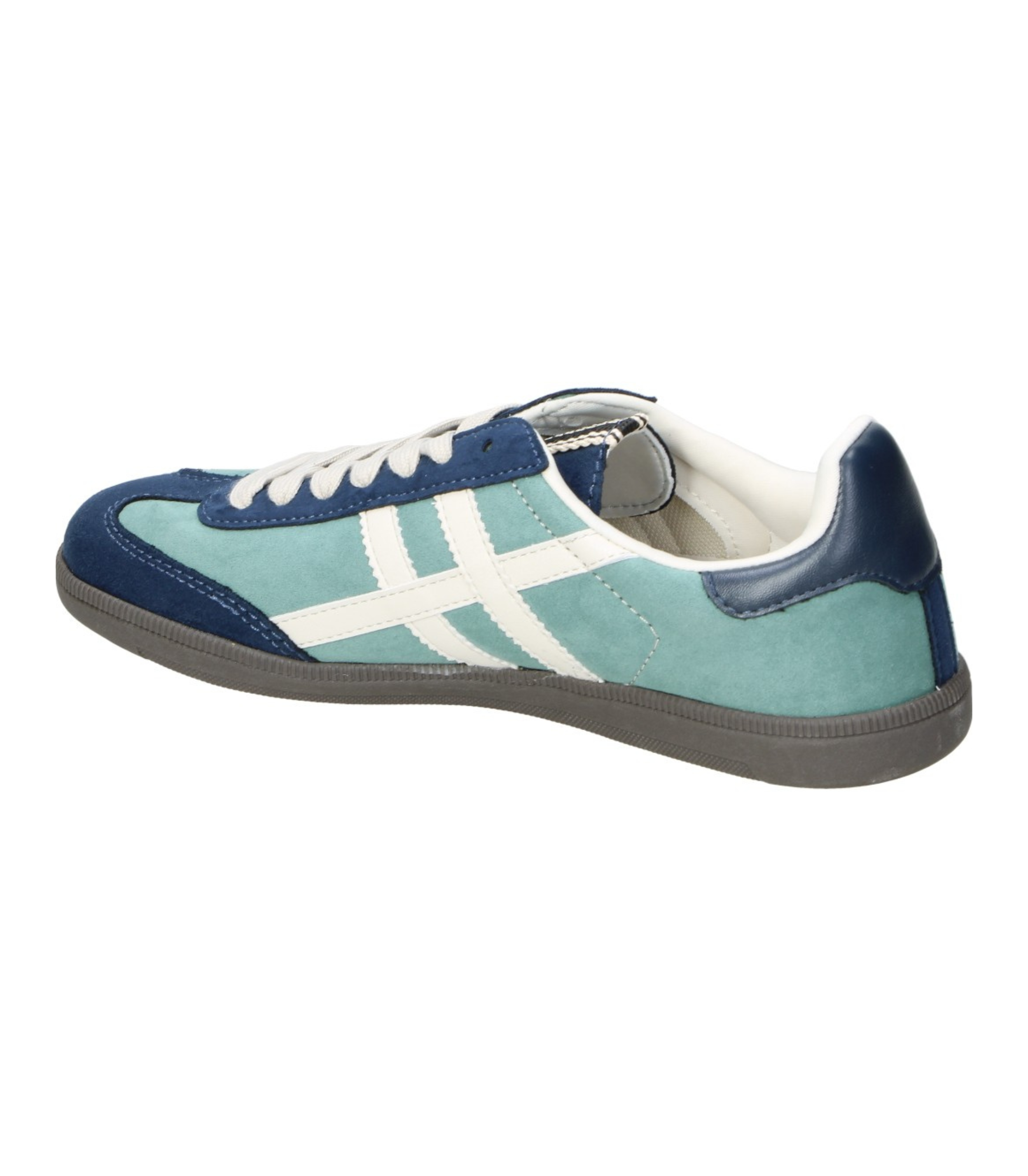 Zapatillas casual Skydiva Slay en color verde y azul marino