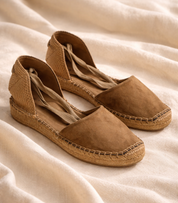 Alpargatas Planas SKYDIVA FANCY en Color Camel para Mujer