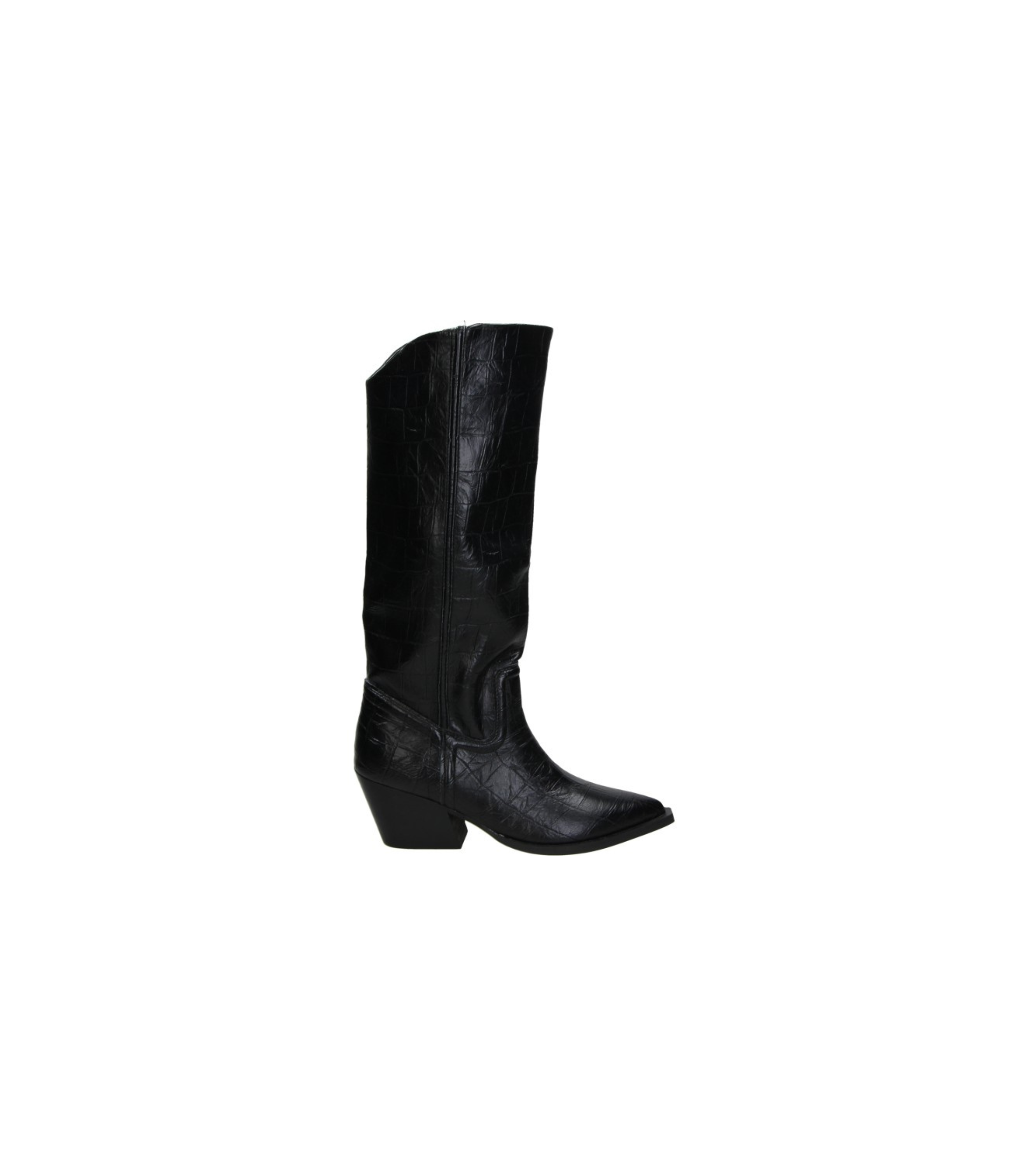Botas altas con tacón Skydiva DIVA negras para mujer