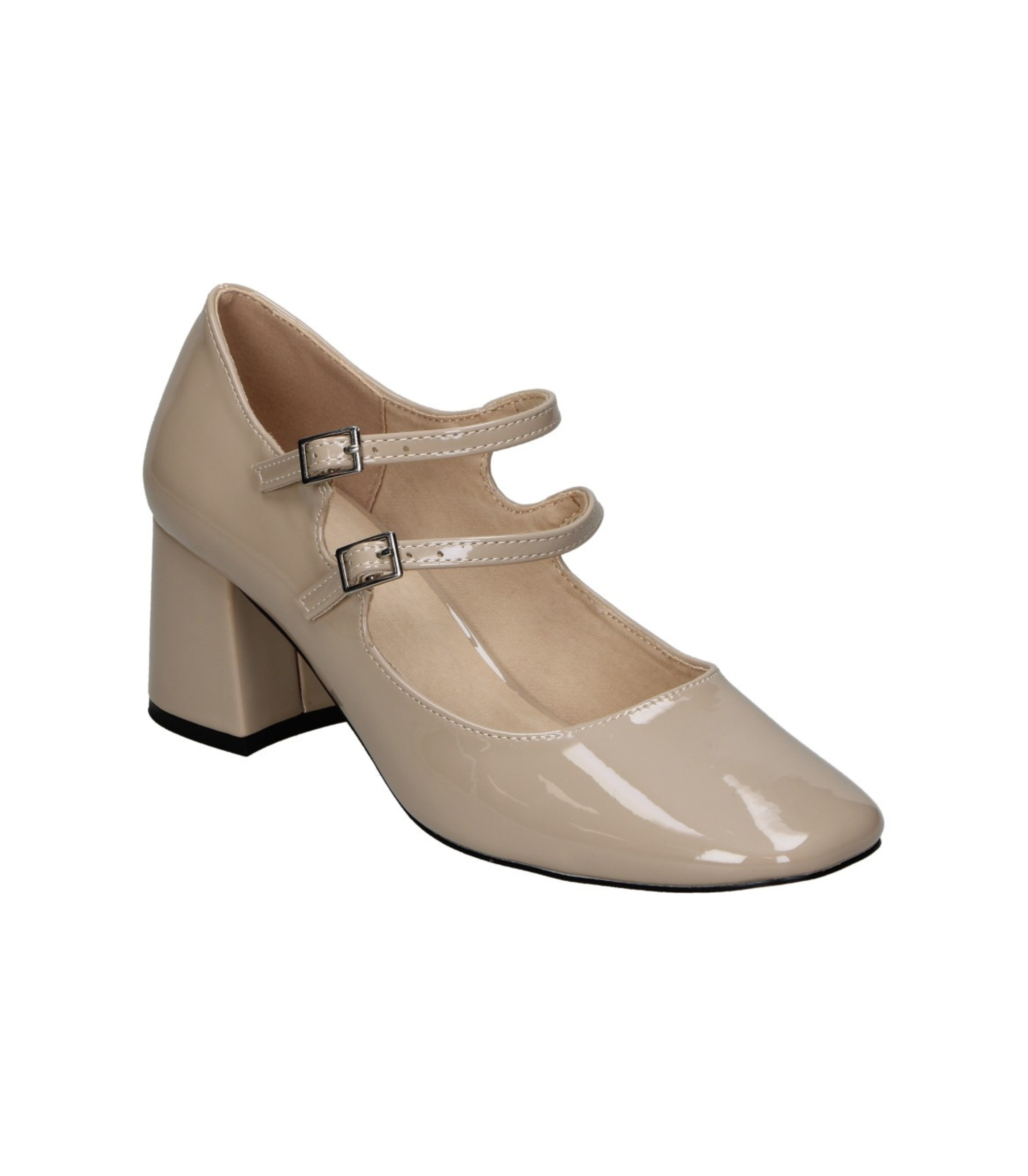 Zapatos de tacón Mary Jane Skydiva Rizz marrones de charol