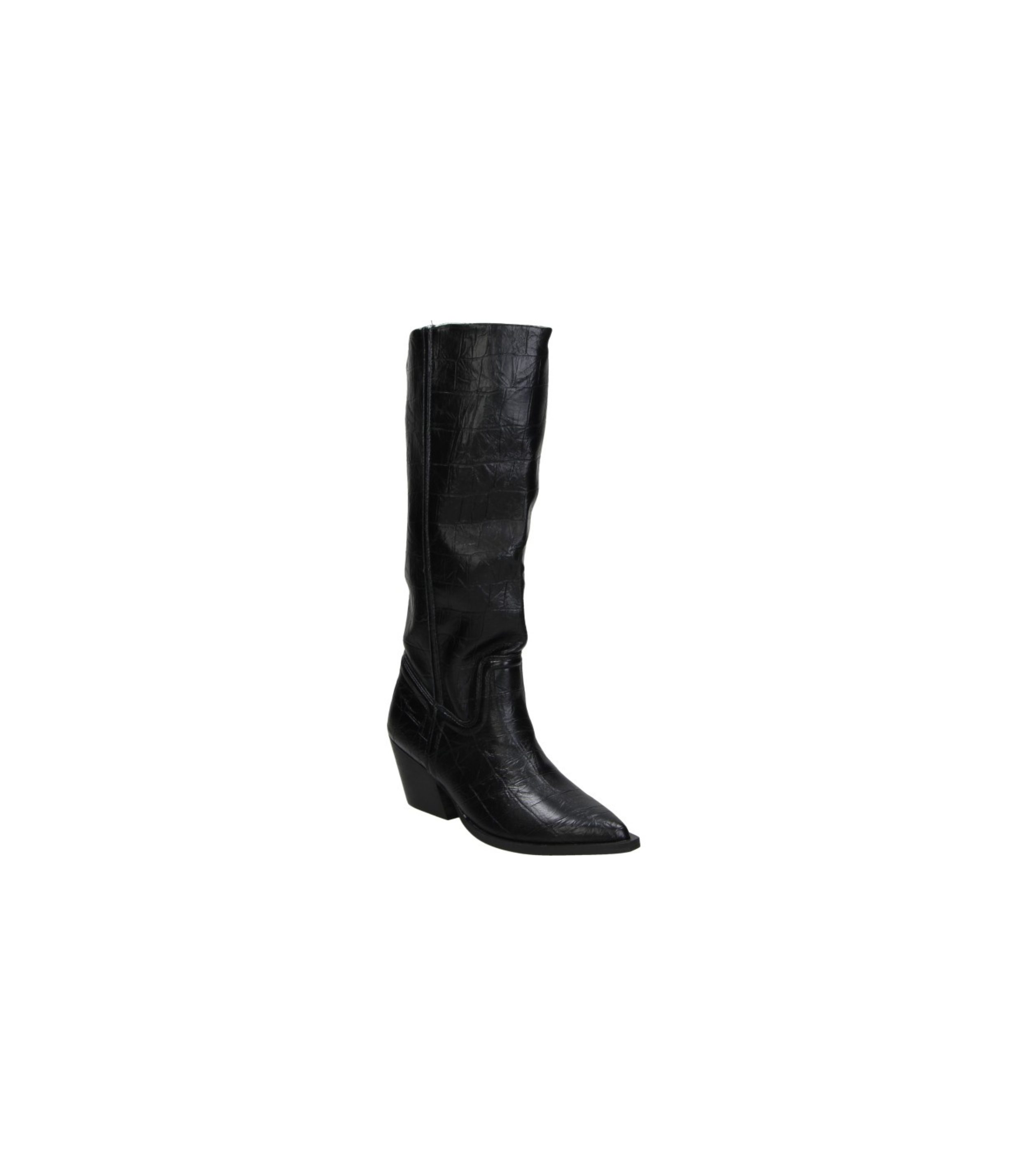 Botas altas con tacón Skydiva DIVA negras para mujer