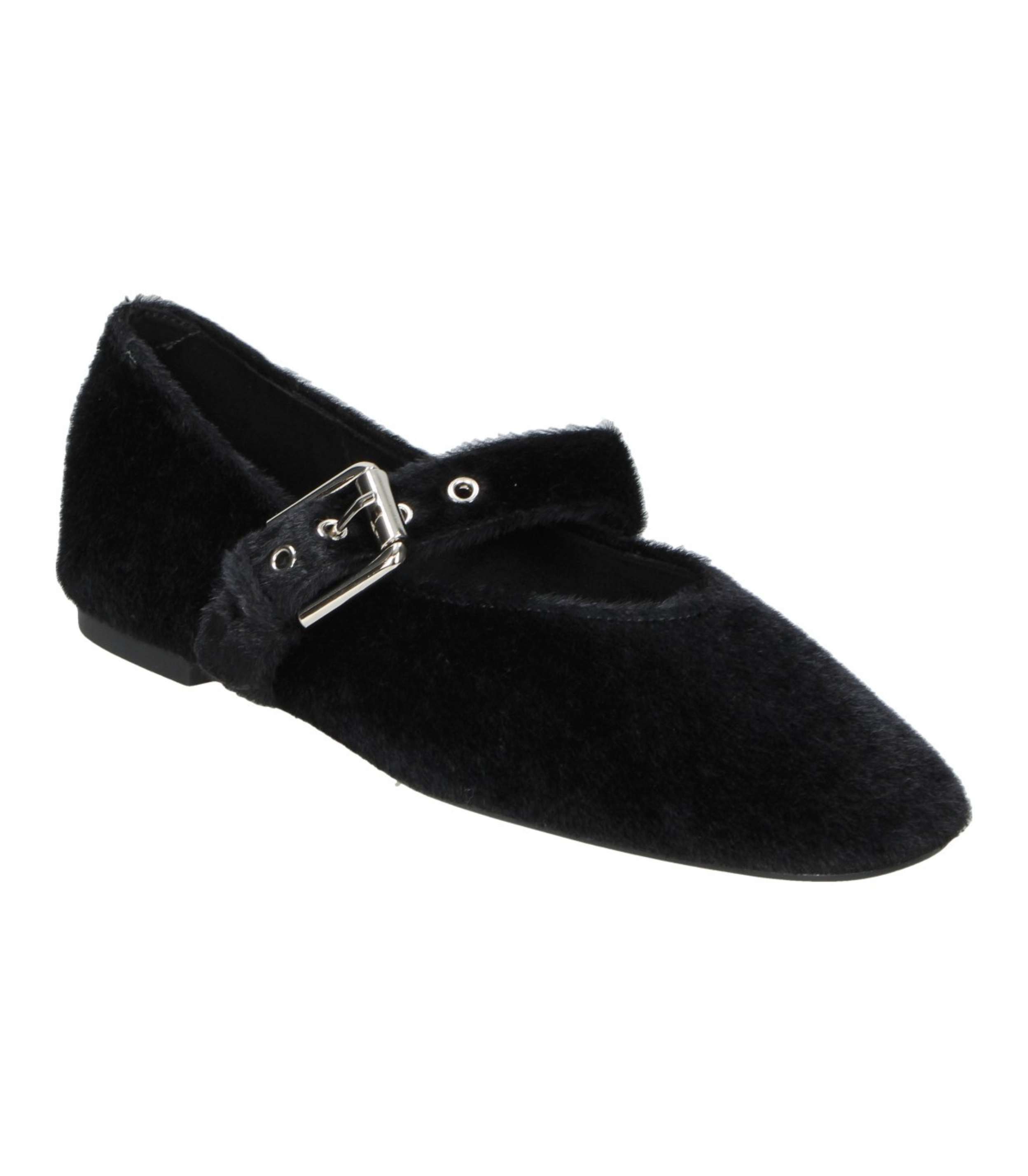 Merceditas con borreguito Skydiva Cozy en negro