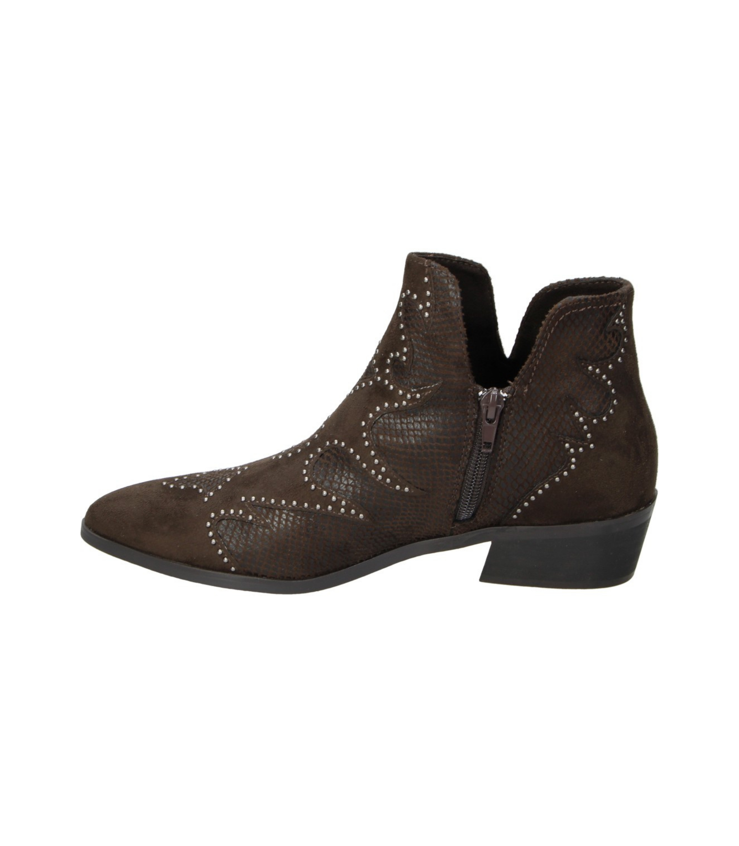 Botines Cowboy SKYDIVA Glow para Mujer Color Marrón Café