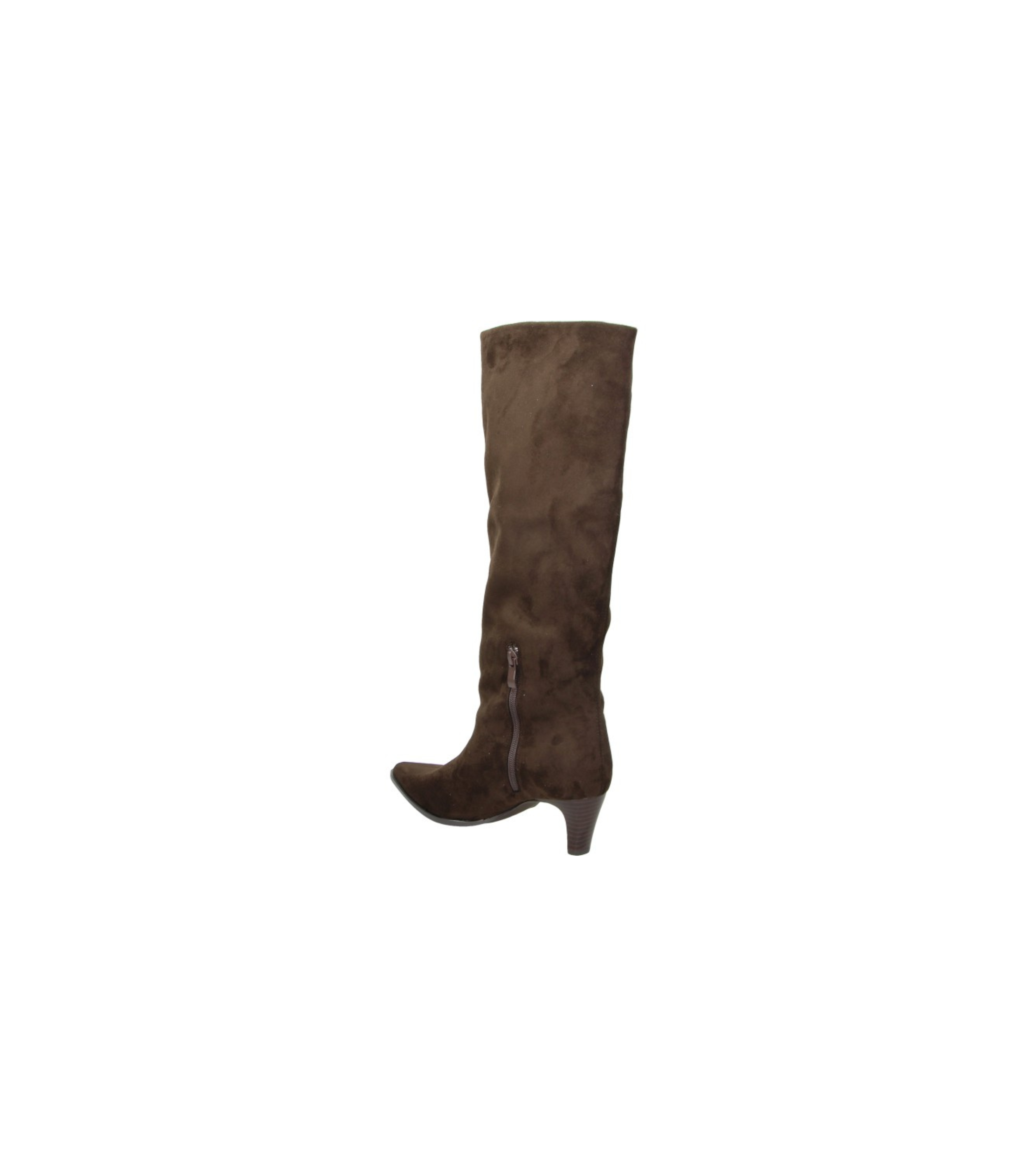 Botas altas de tacón Skydiva WILD en marrón chocolate para mujer