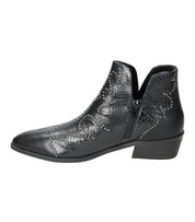 Botines con brillos Skydiva Glow en color negro
