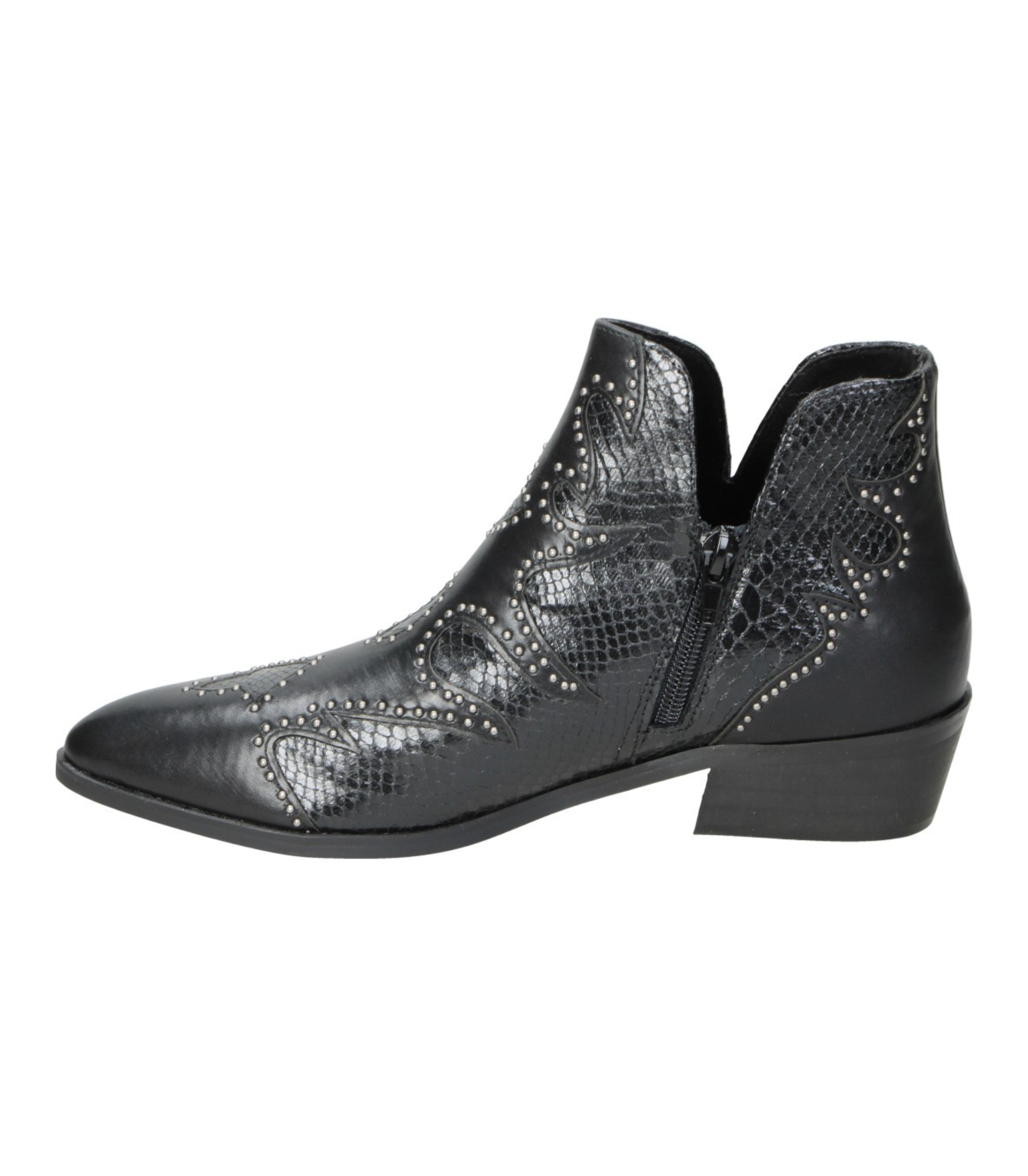 Botines con brillos Skydiva Glow en color negro