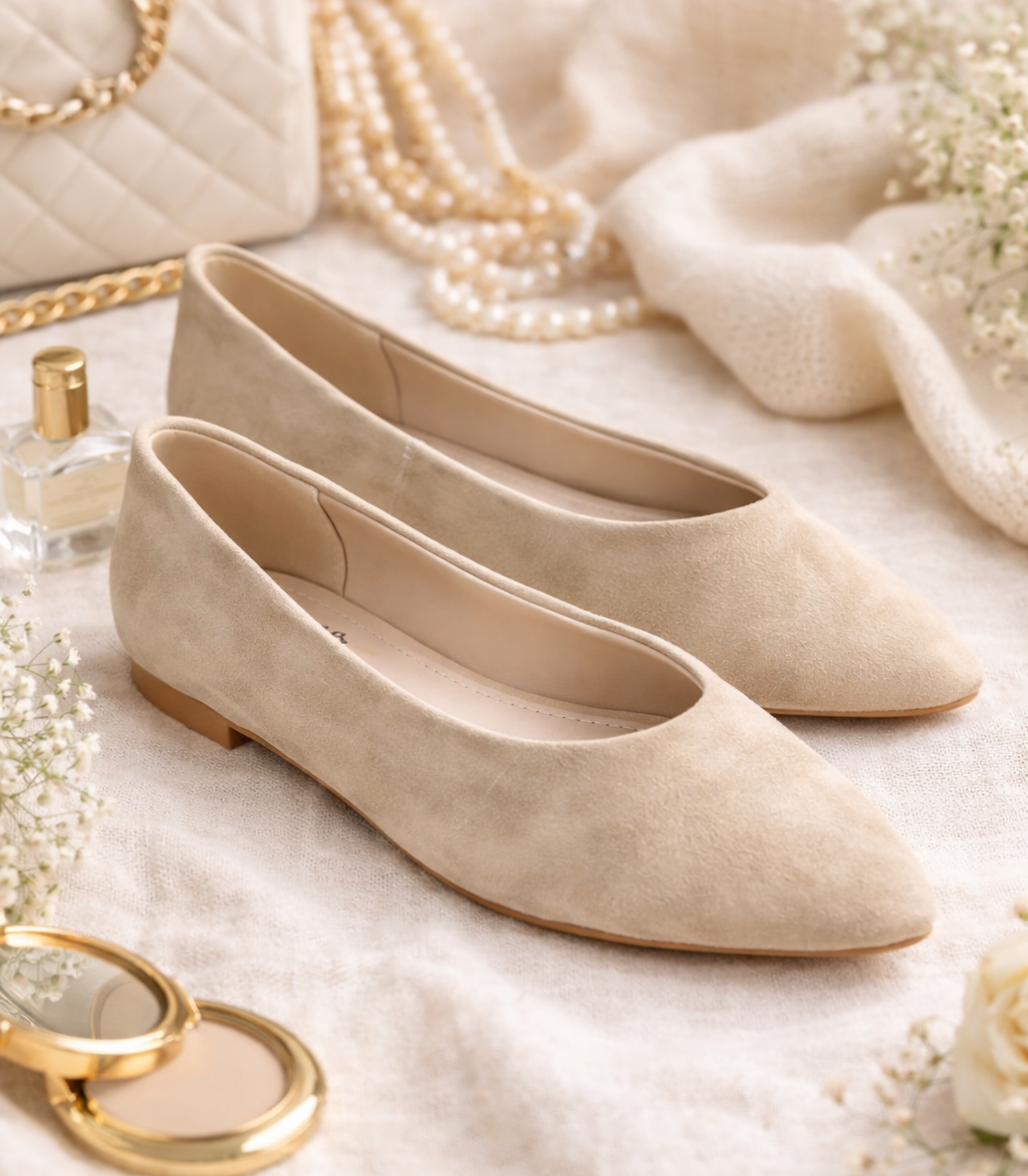 Merceditas SKYDIVA CREAM en Color Taupe para Mujer