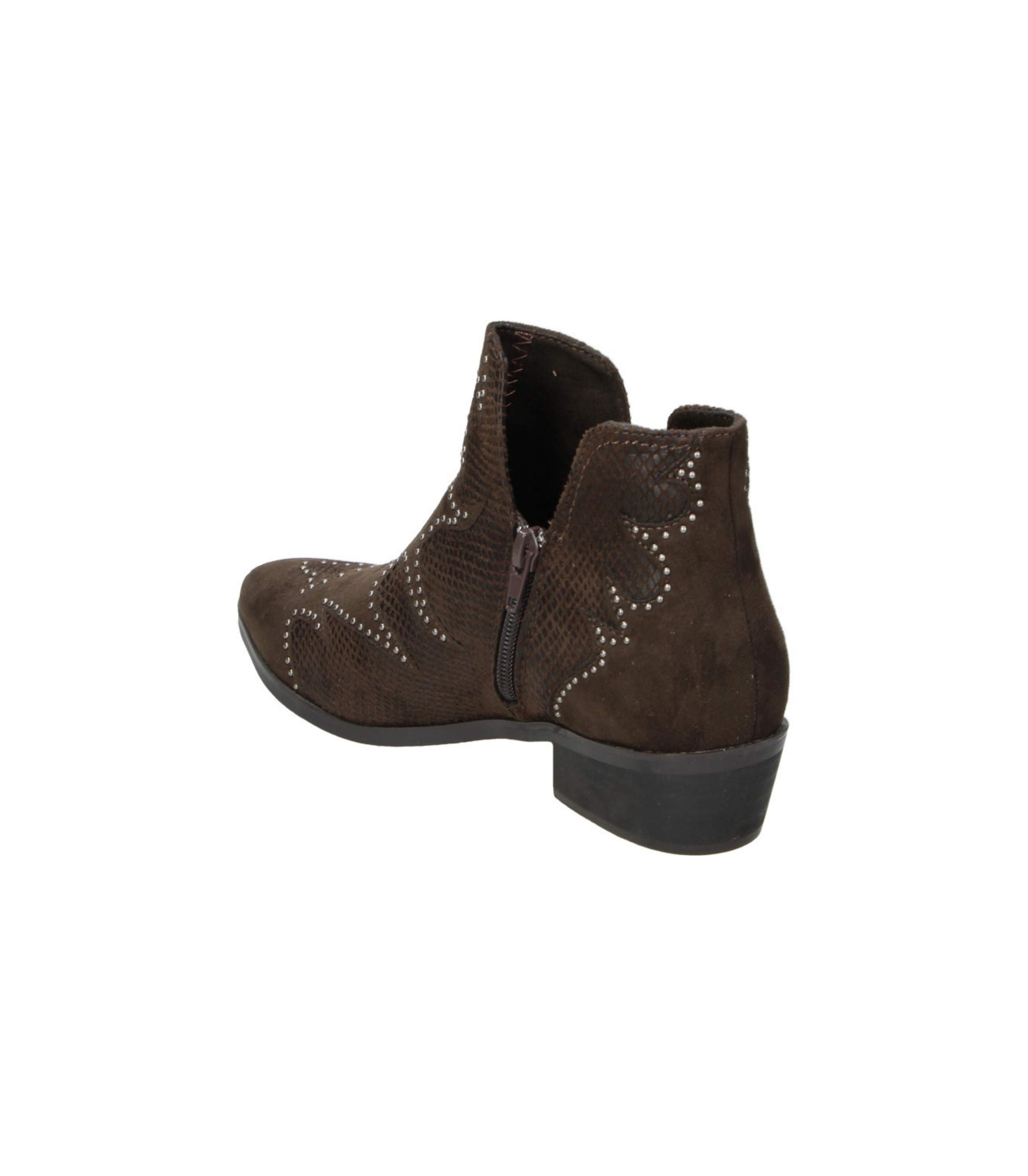 Botines Cowboy SKYDIVA Glow para Mujer Color Marrón Café