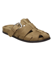 Zueco Plano SKYDIVA BUEN ROLLO en Color Camel para Mujer