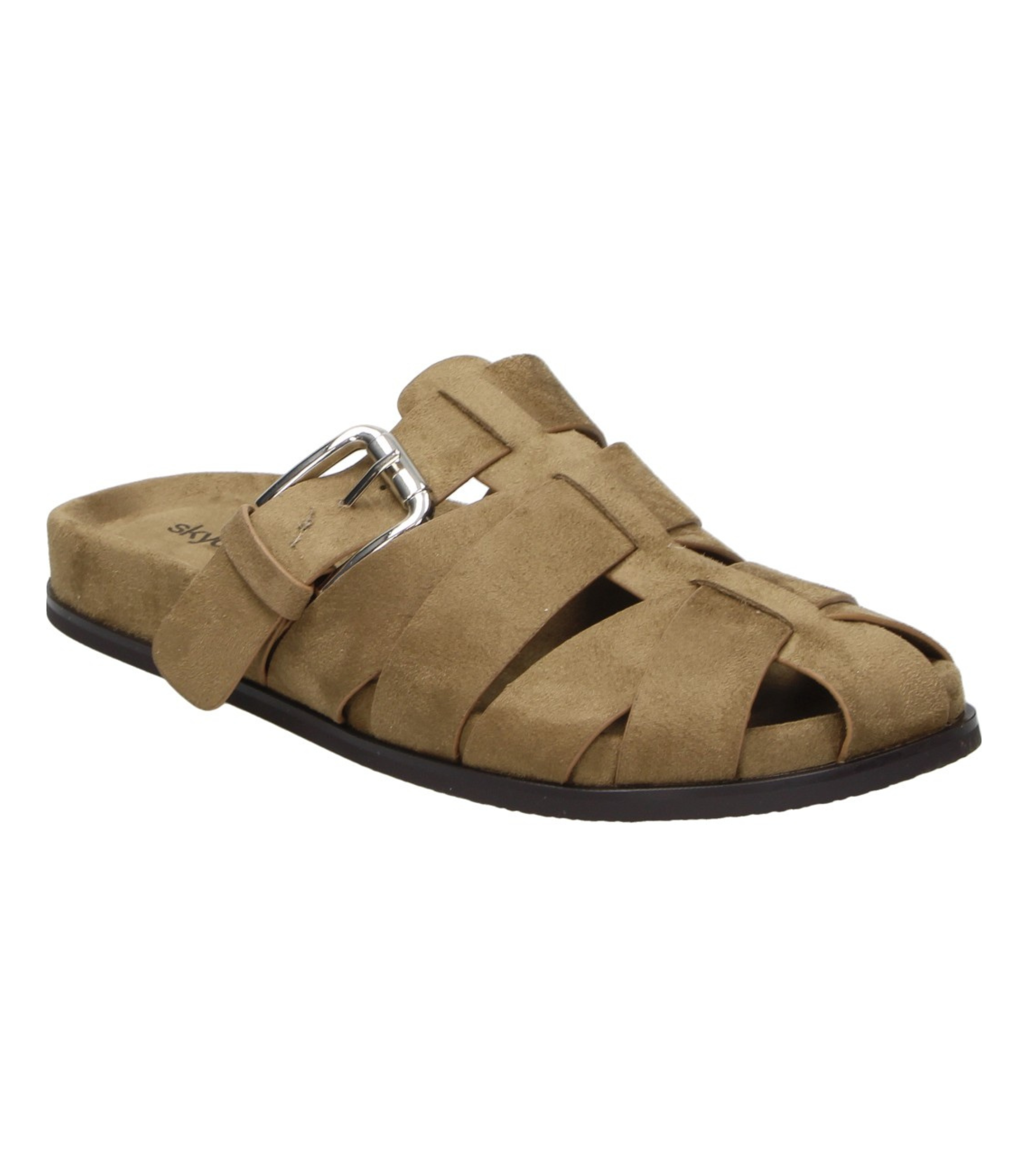 Zueco Plano SKYDIVA BUEN ROLLO en Color Camel para Mujer