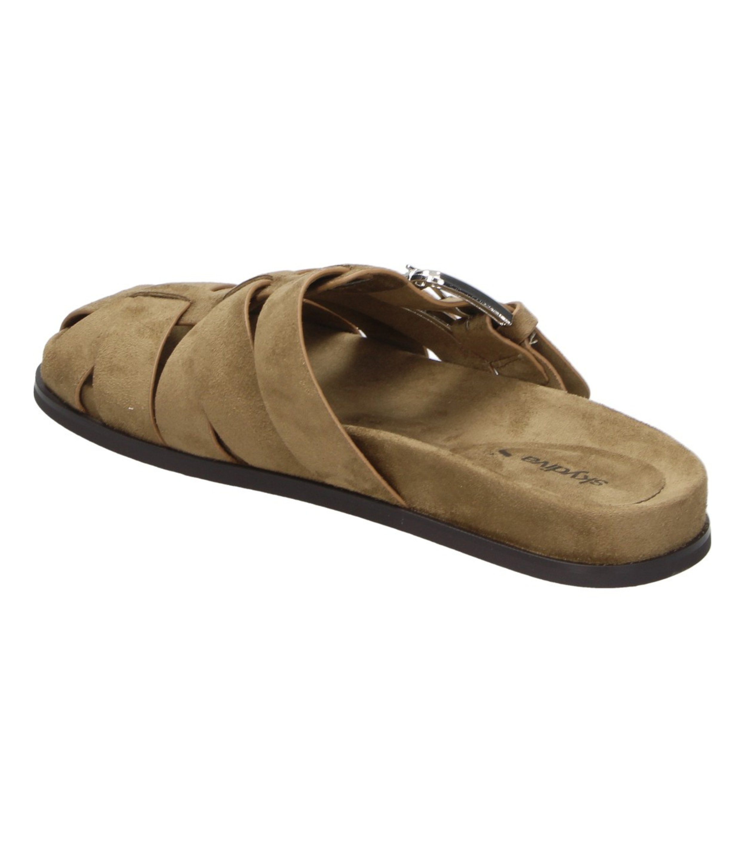 Zueco Plano SKYDIVA BUEN ROLLO en Color Camel para Mujer