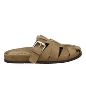Zueco Plano SKYDIVA BUEN ROLLO en Color Camel para Mujer