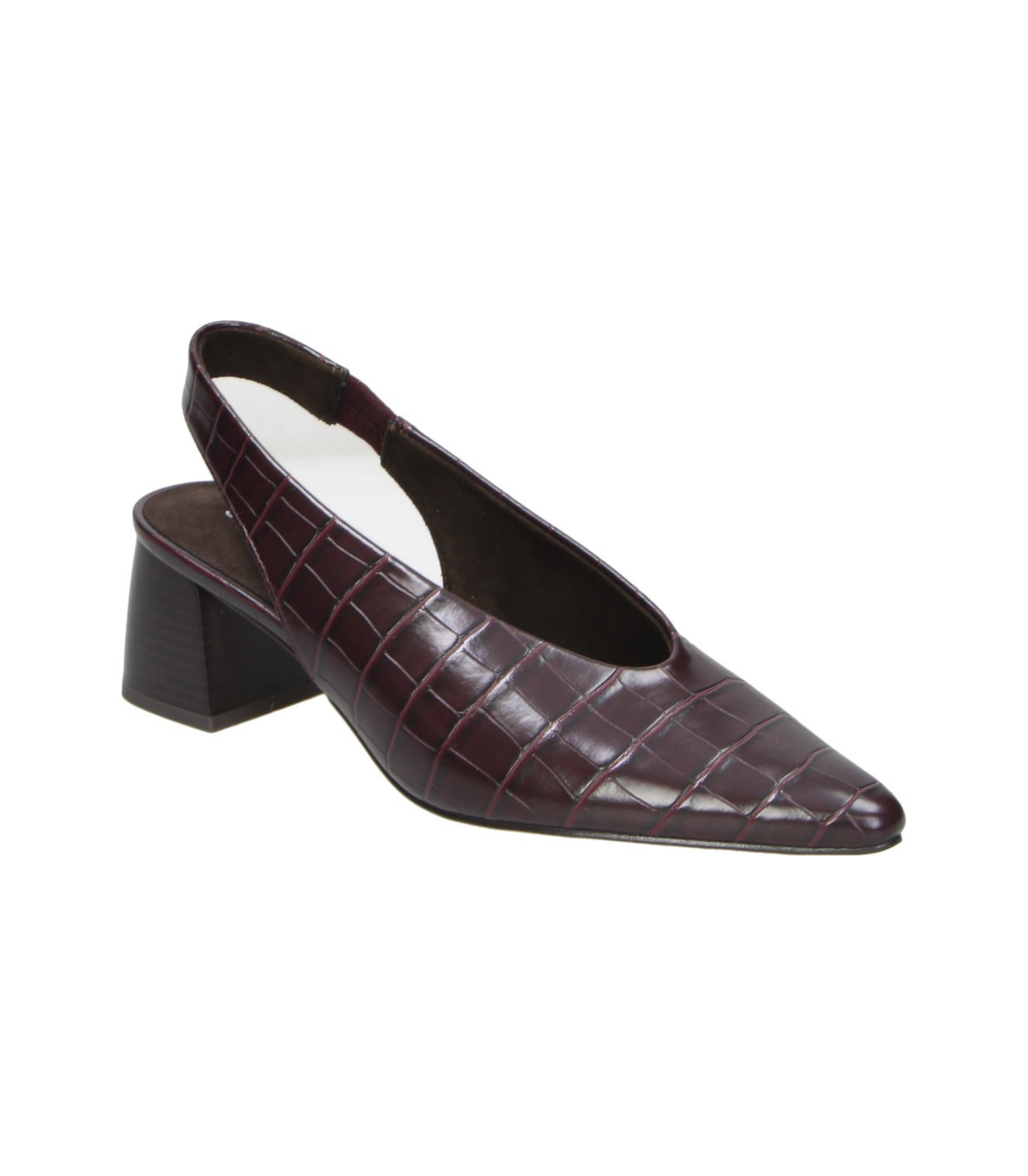 Zapatos de Tacón grueso SKYDIVA Bossy para Mujer en Burdeos
