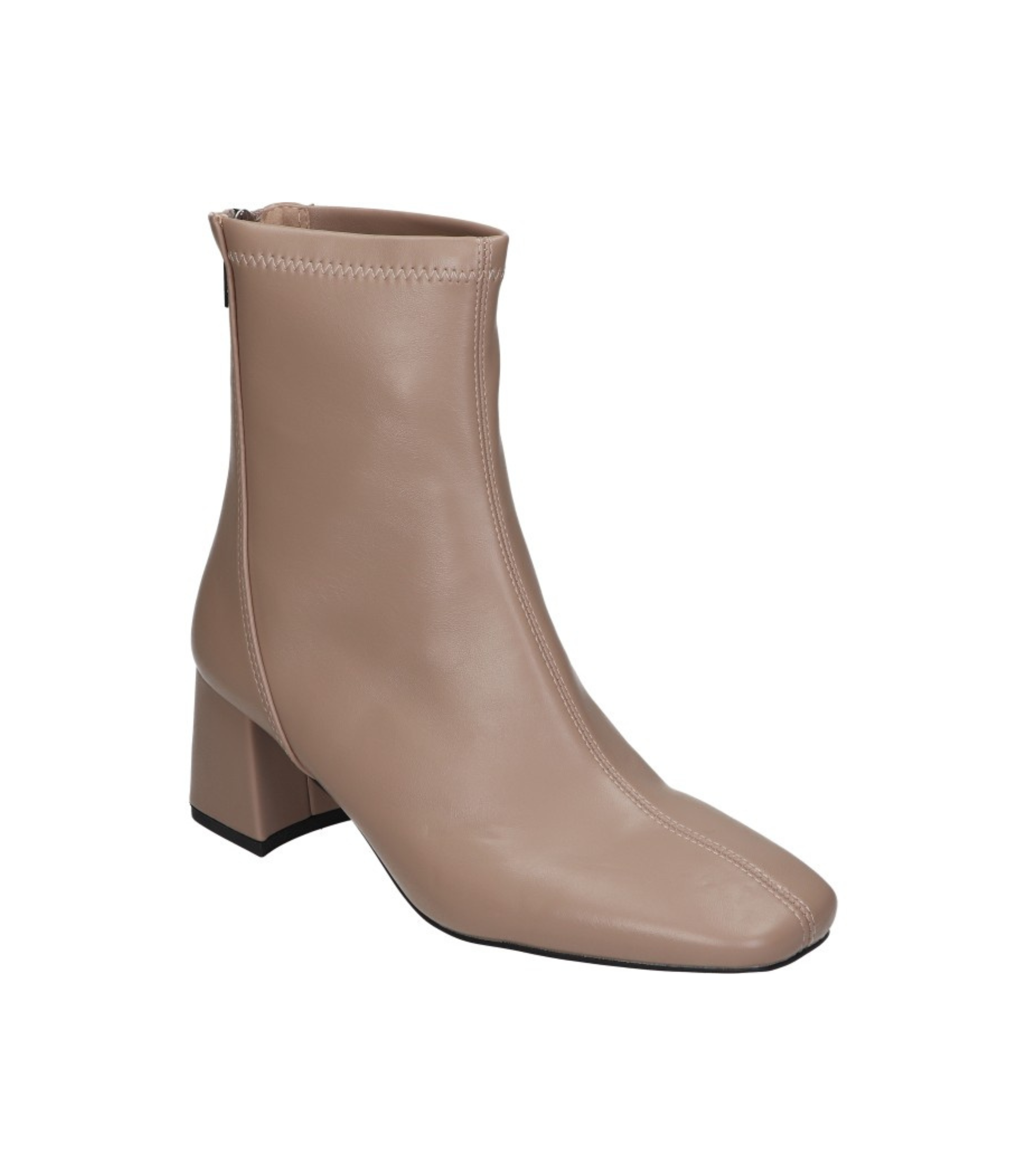 Botines para mujer SKYDIVA GOAT en color marrón, vista diagonal frontal