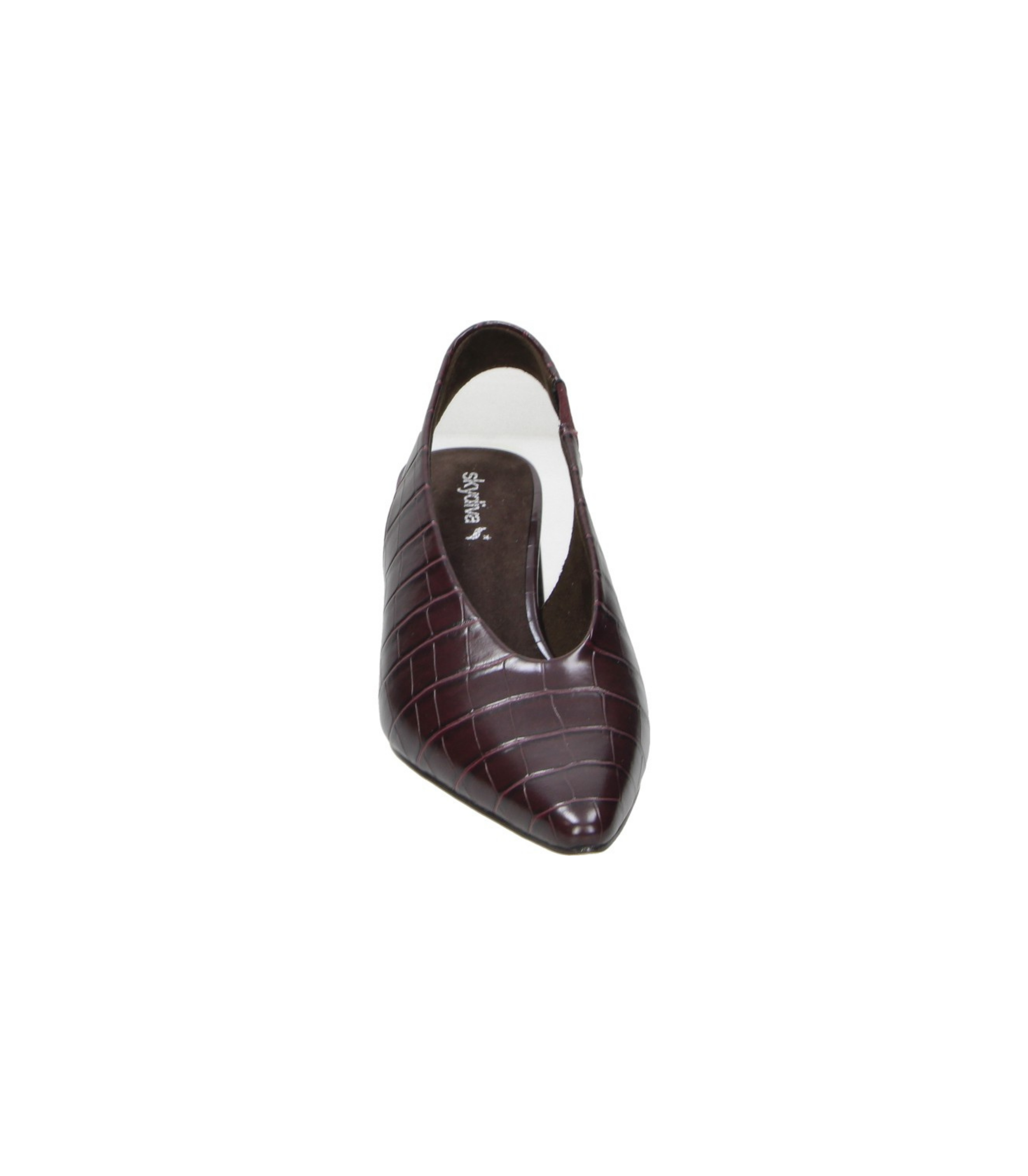 Zapatos de Tacón grueso SKYDIVA Bossy para Mujer en Burdeos