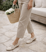Mocasines beige SKYDIVA NPC+ para mujer