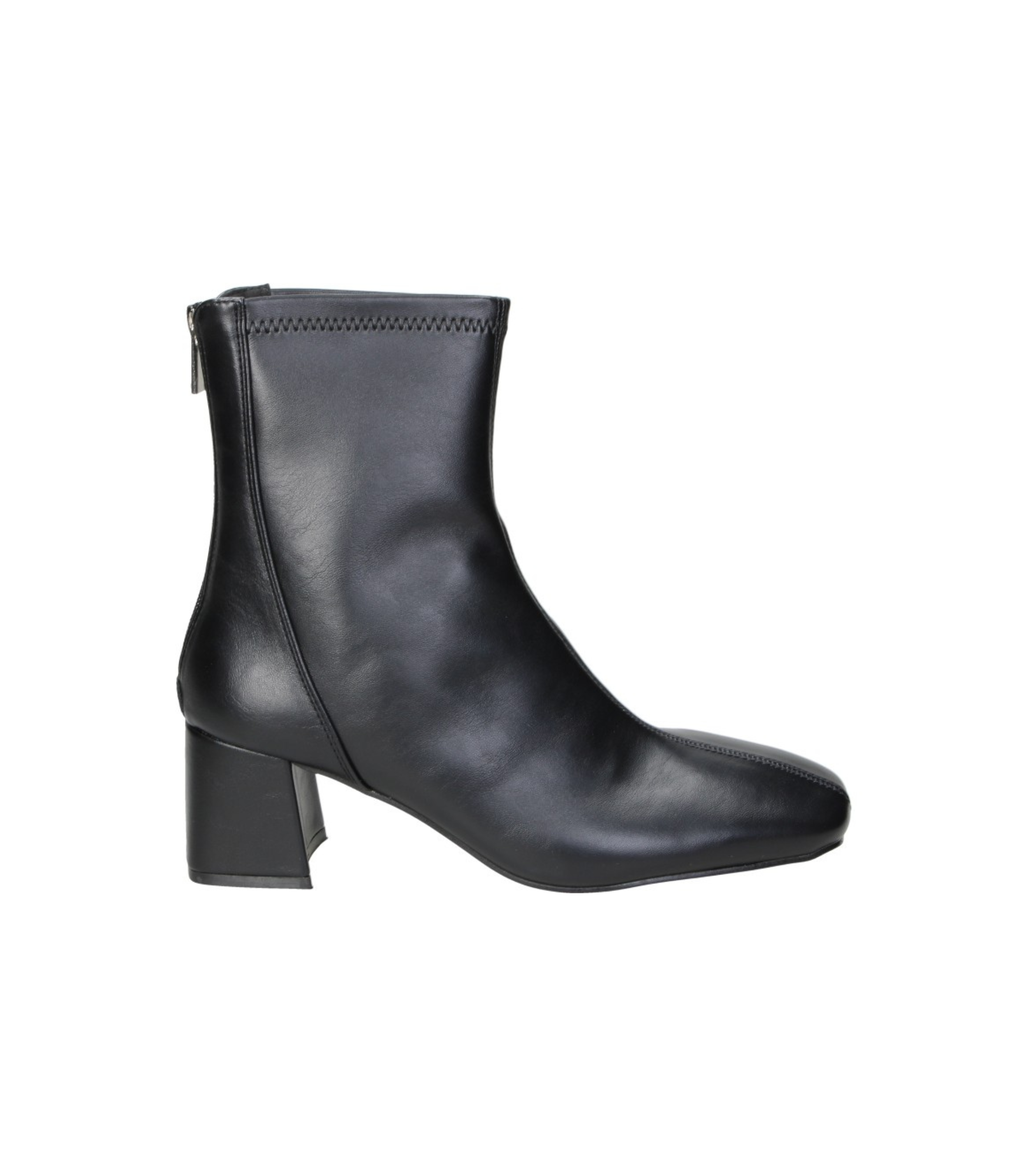 Botines con tacón para mujer SKYDIVA GOAT en color negro