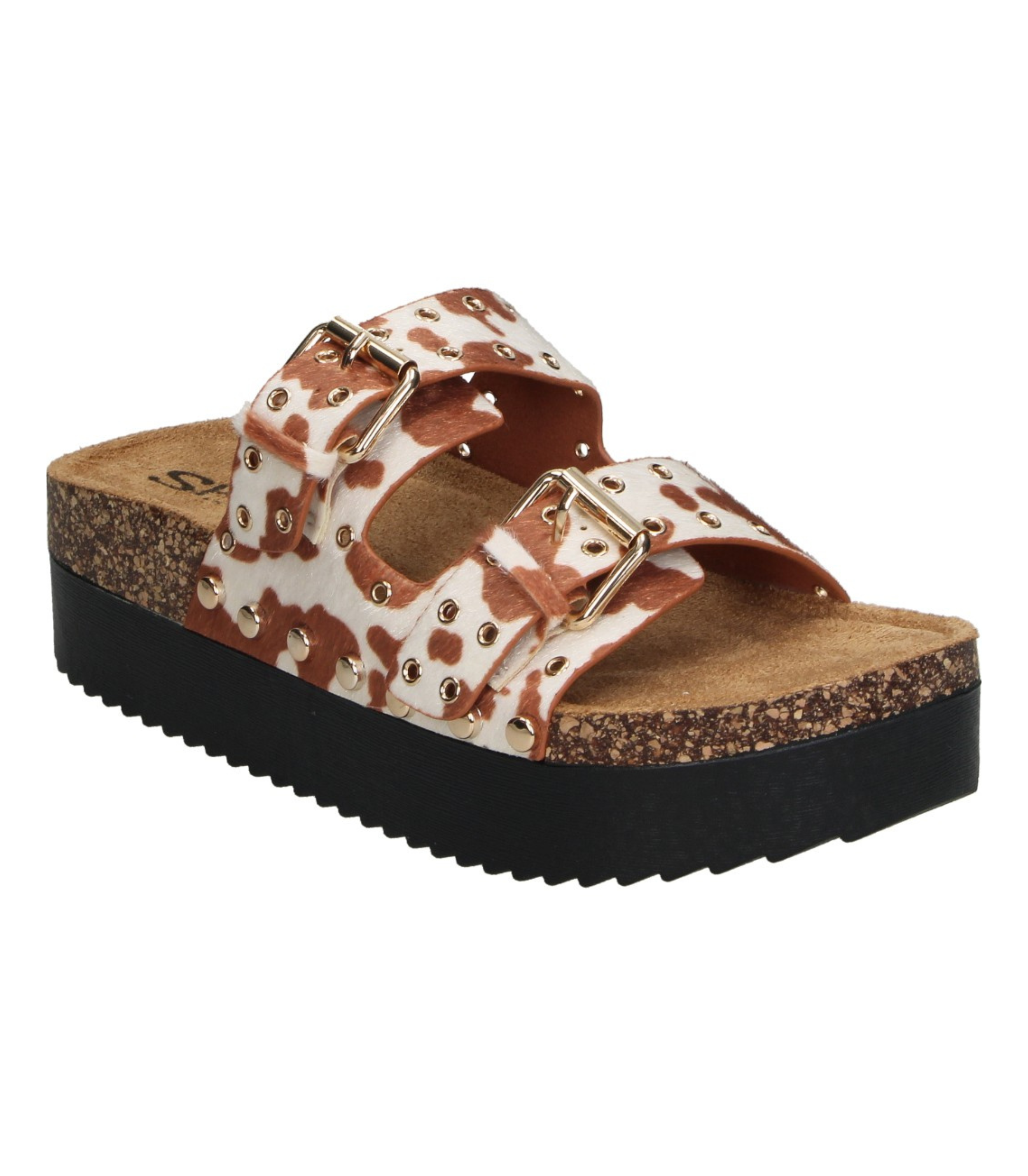 Sandalias de Plataforma Wild Soul con Animal Print para Mujer
