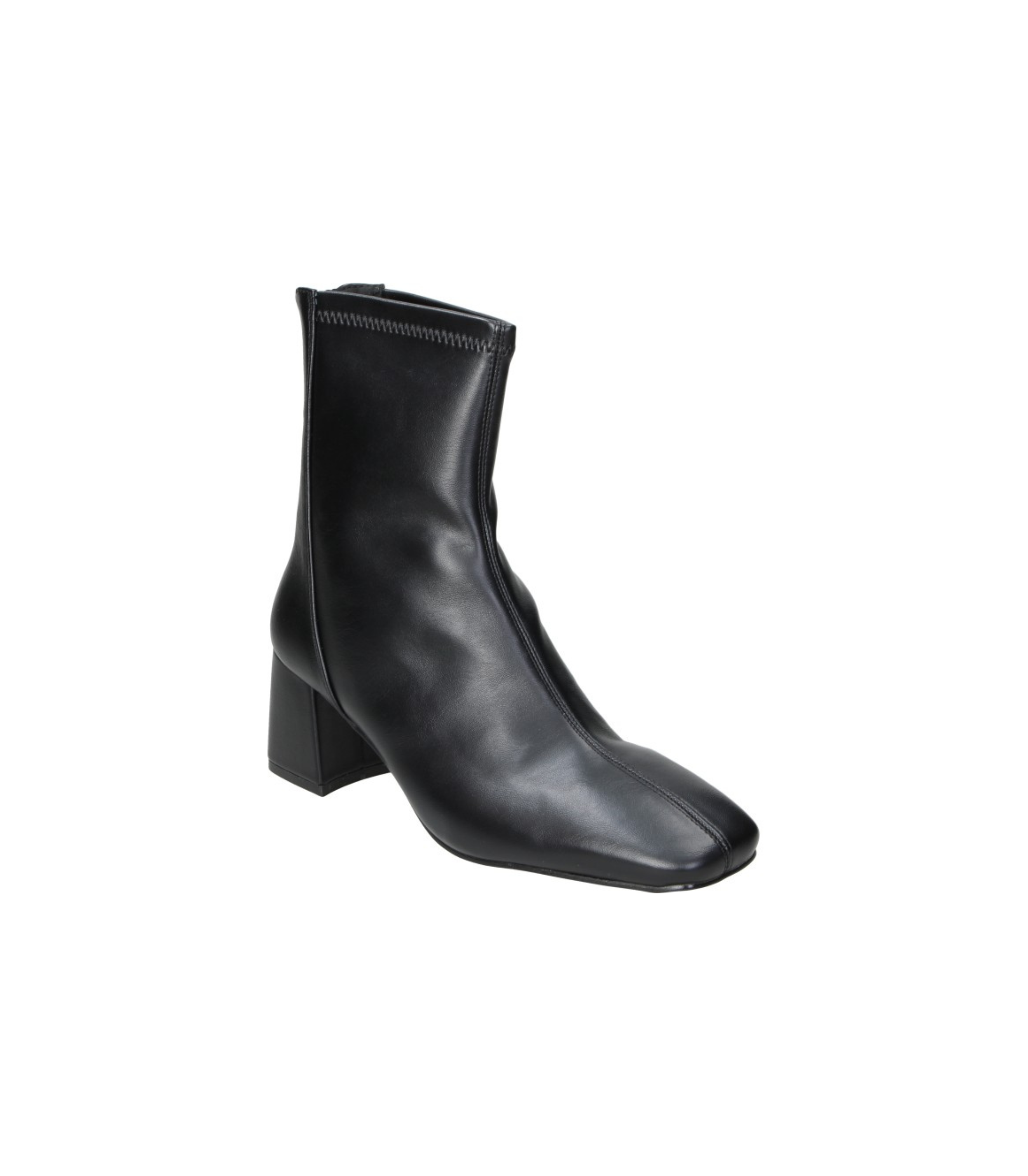 Botines con tacón para mujer SKYDIVA GOAT en color negro