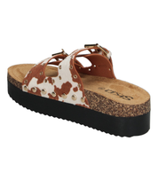 Sandalias de Plataforma Wild Soul con Animal Print para Mujer