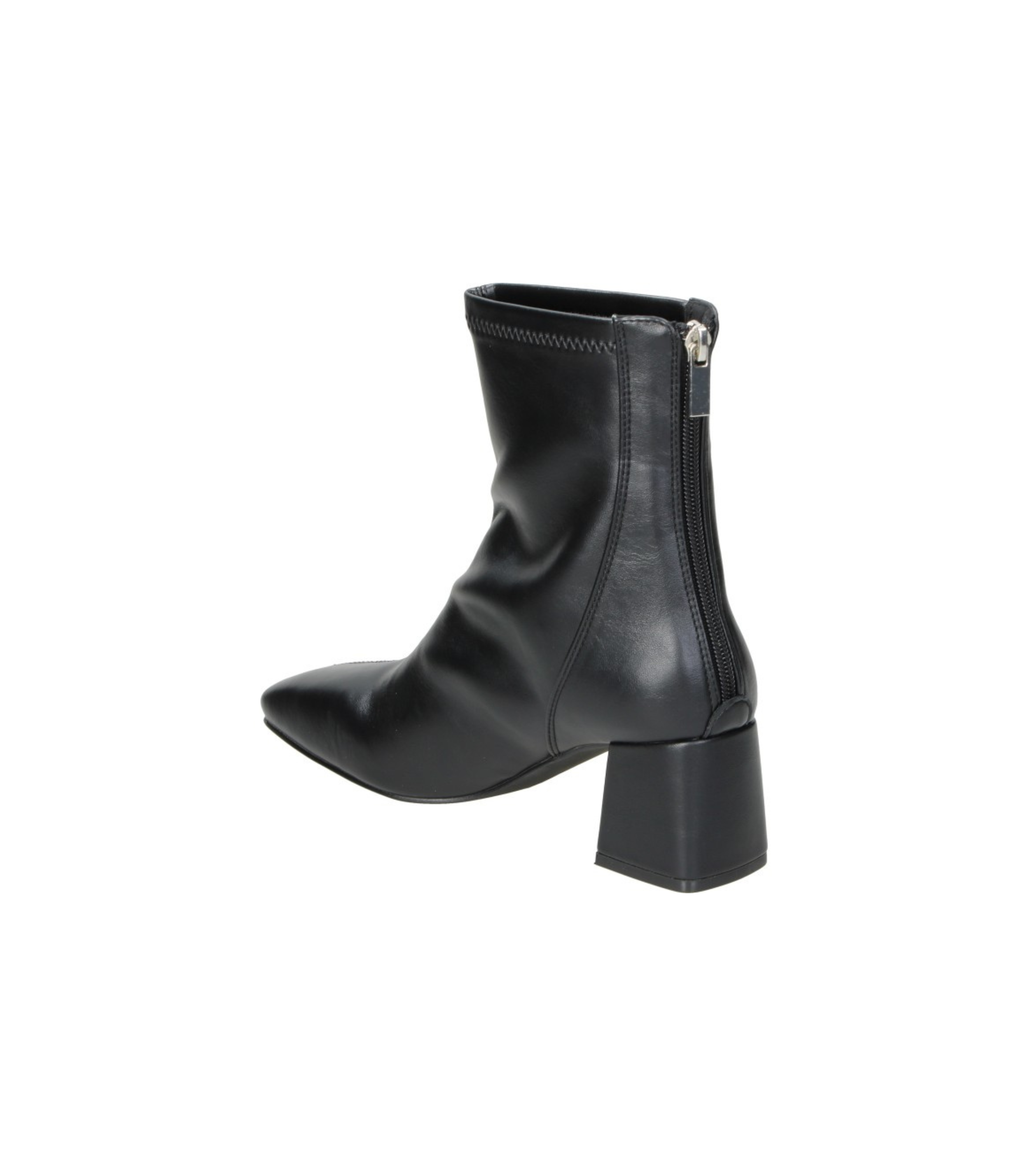 Botines con tacón para mujer SKYDIVA GOAT en color negro